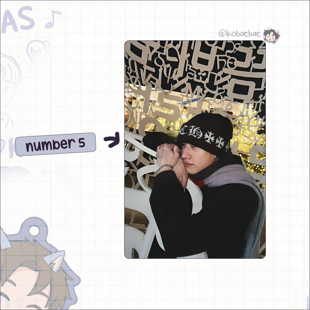 Skz (Stray Kids) - Chan handmade photocards kpop inspired - Set 6