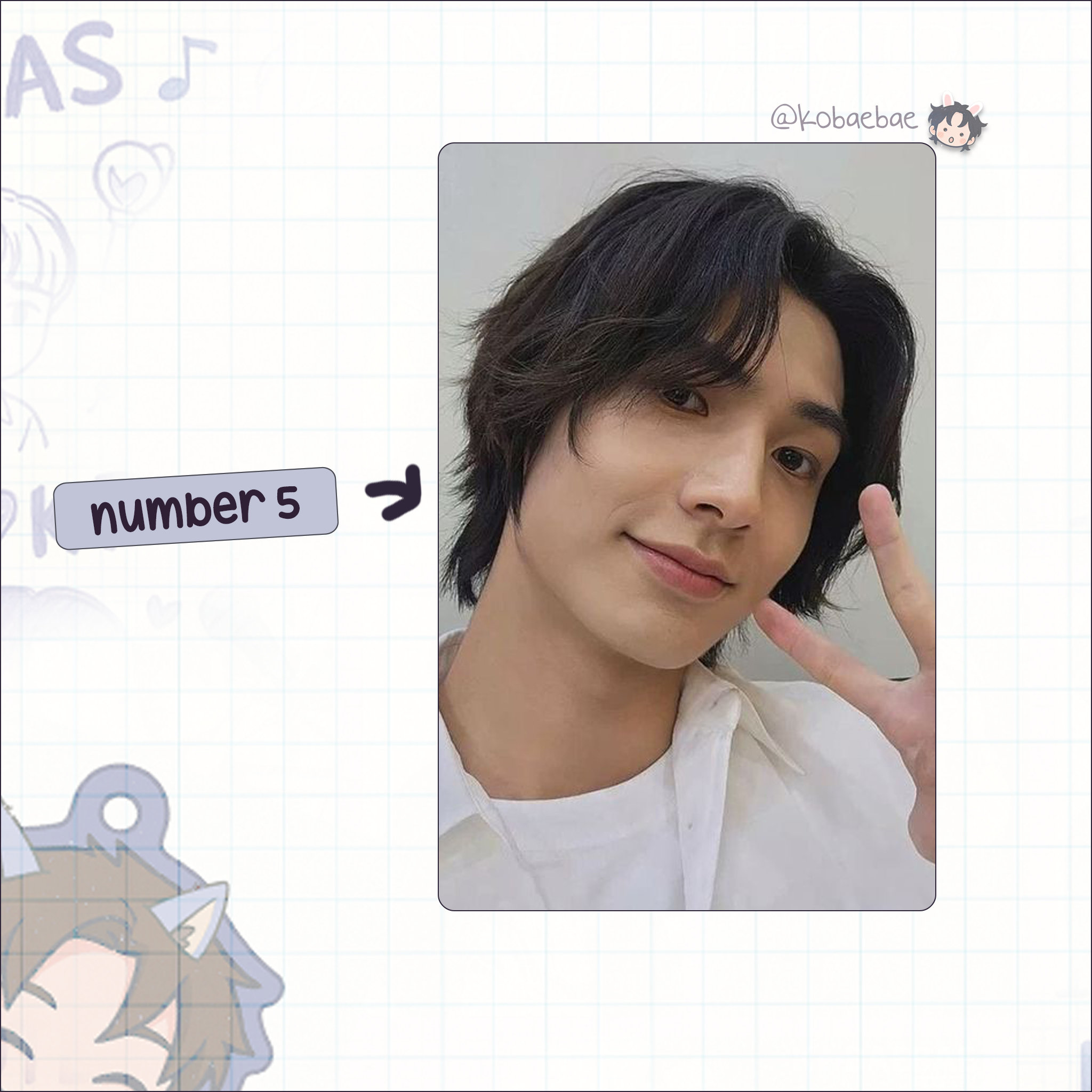 XHR (Xdinary Heroes) - Jooyeon Handmade photocards kpop inspired - Bias set 3