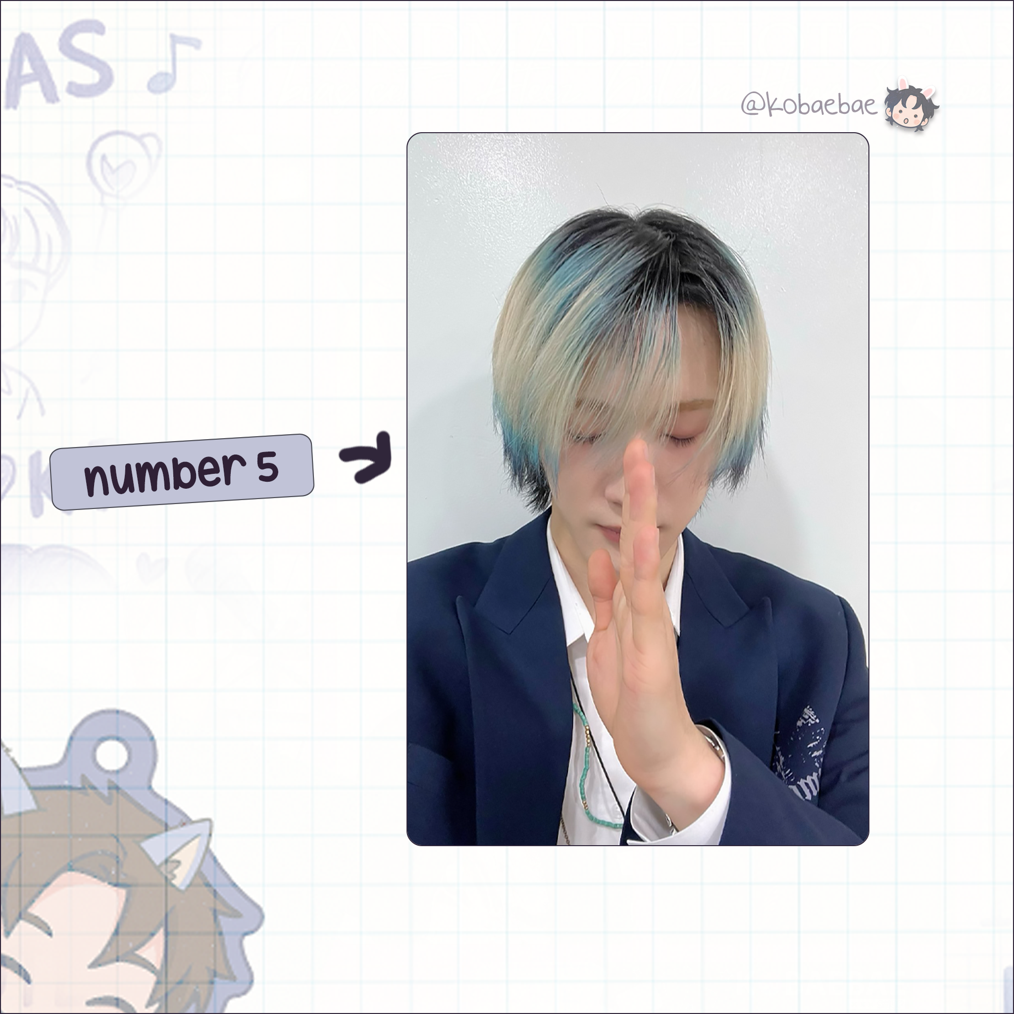 P1H - Soul handmade photocards kpop inspired - Set 2