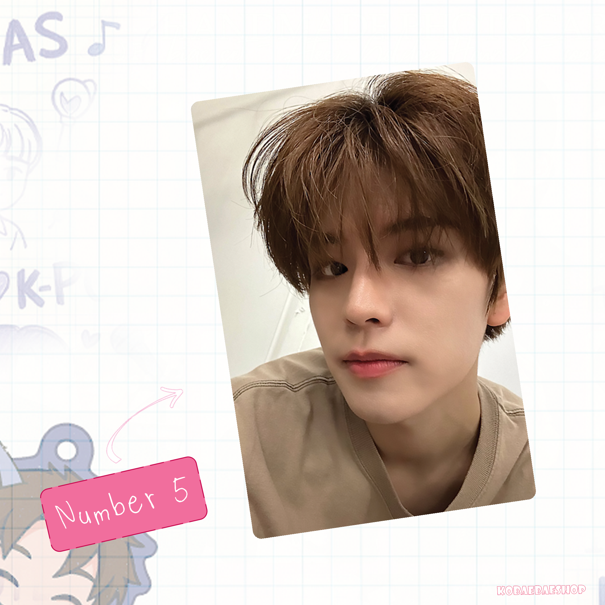 Skz - Min Handmade photocards kpop inspired - Bias set 4