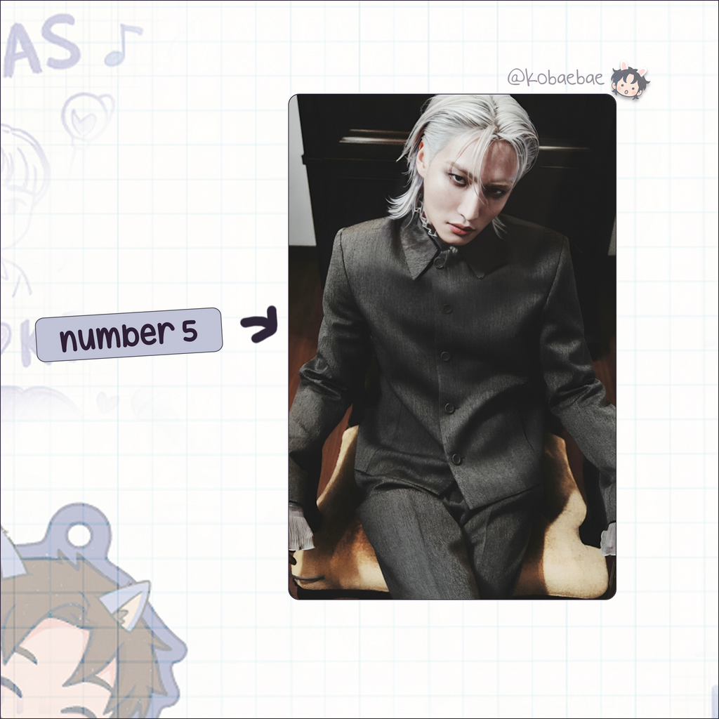 Atz - Hwa Esq.  Handmade photocards kpop inspired - Bias set