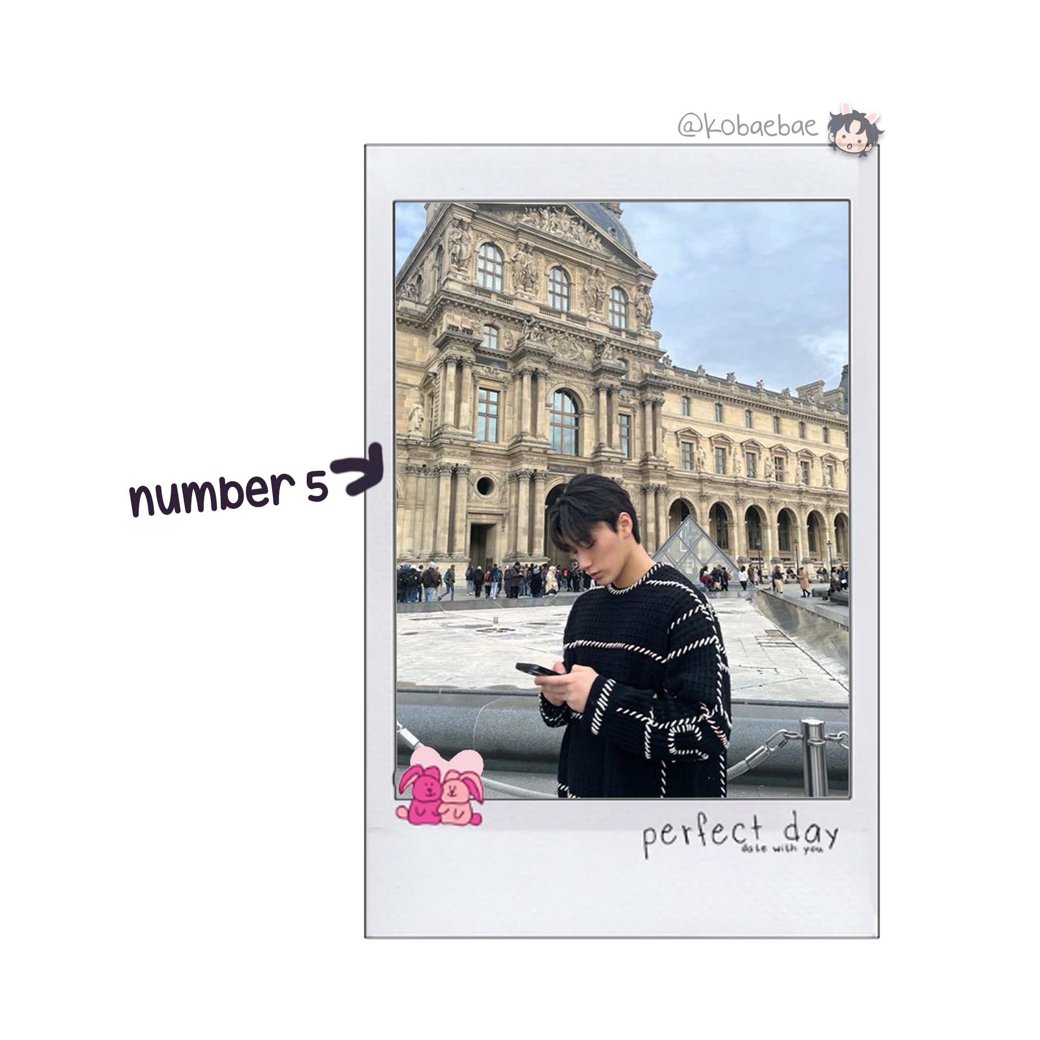 Atz - Date with My Bias - Sannie Instant-Style Fanmade Photo Print