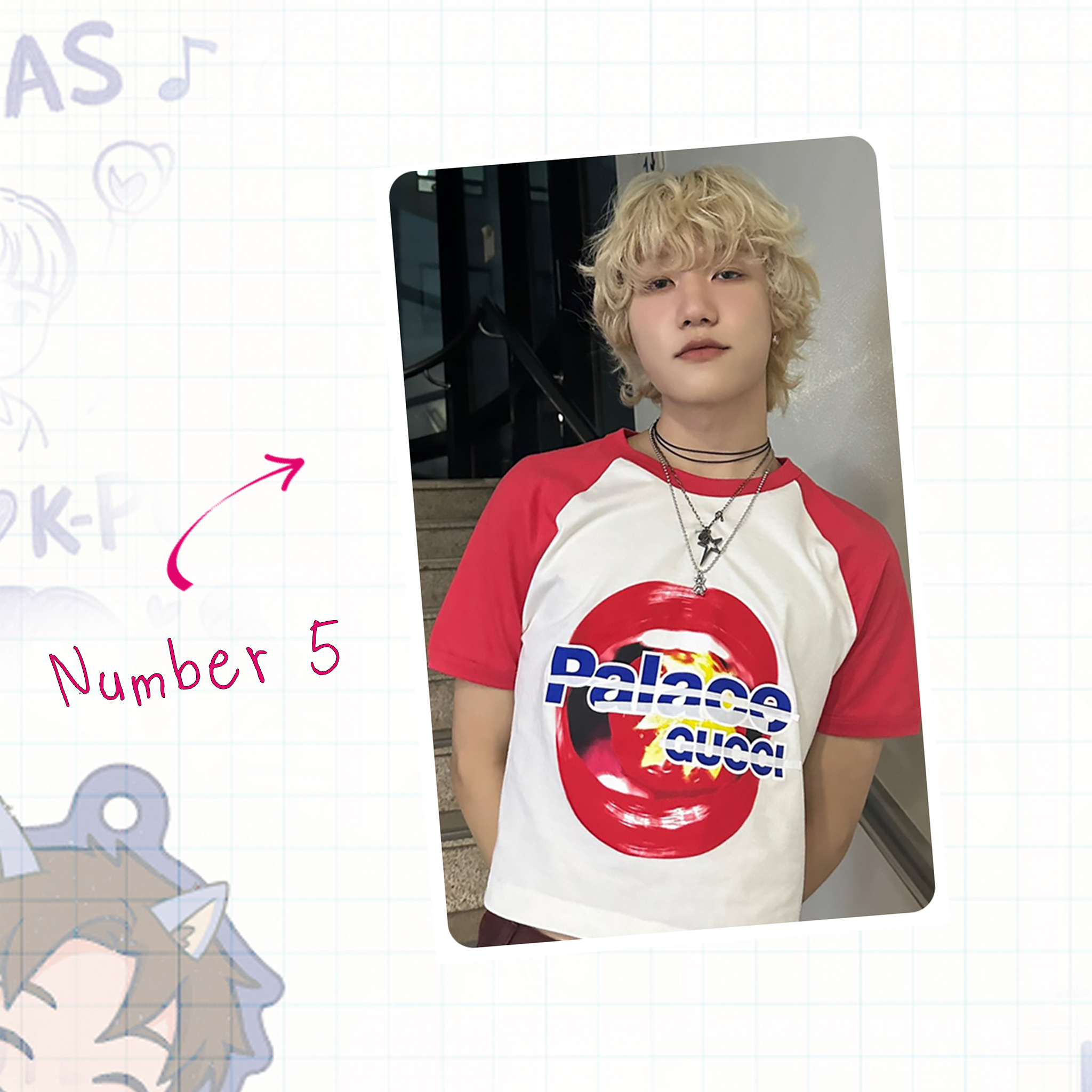 P1H - Seob handmade photocards kpop inspired - Set 1