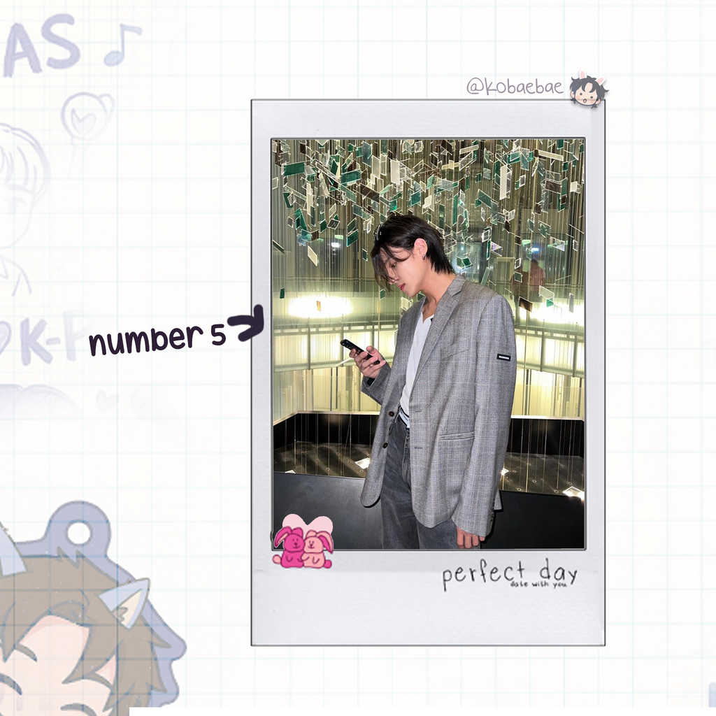 Atz - Date with My Bias - Woo Instant-Style Fanmade Photo Print