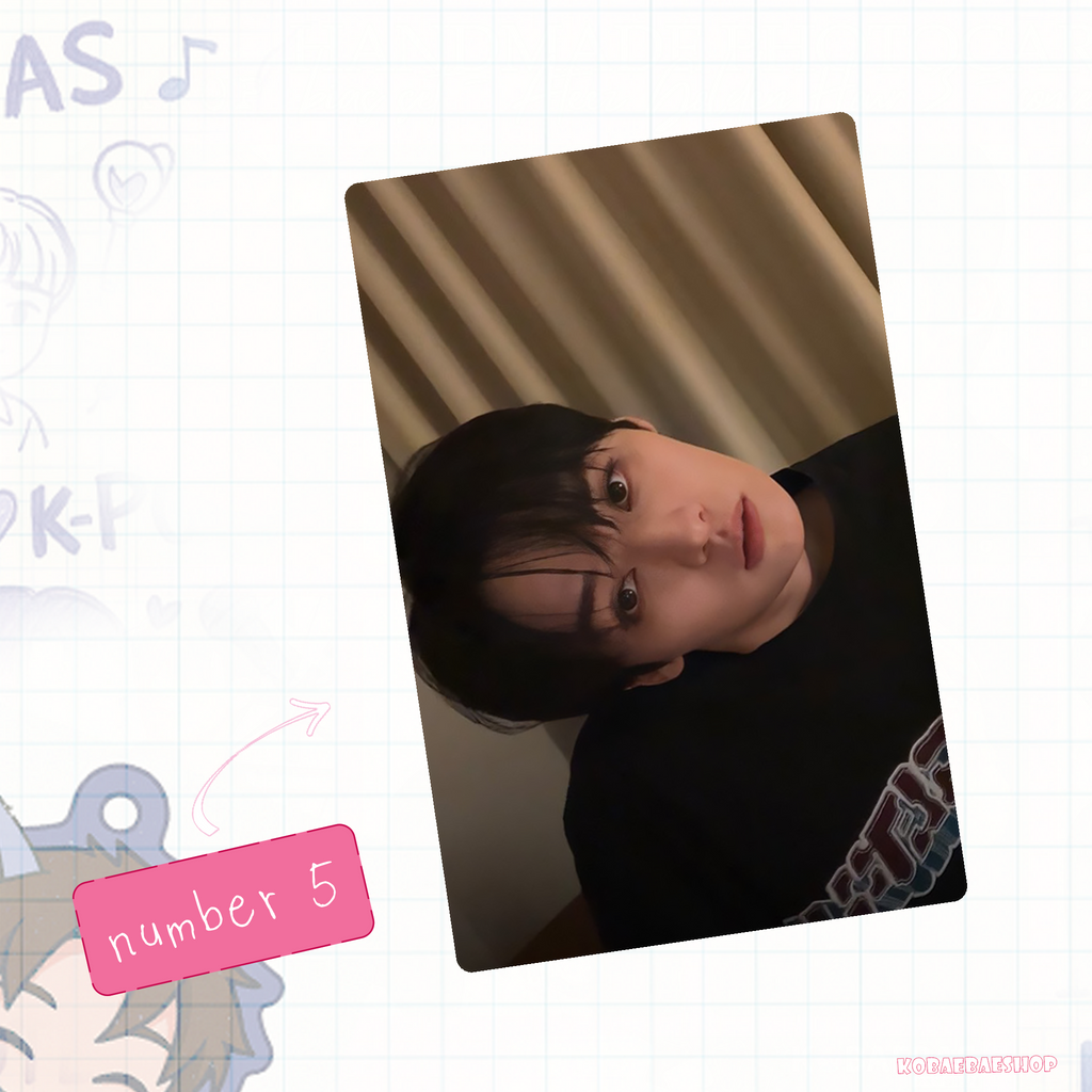 Skz - Minho handmade photocards kpop inspired - Set 3