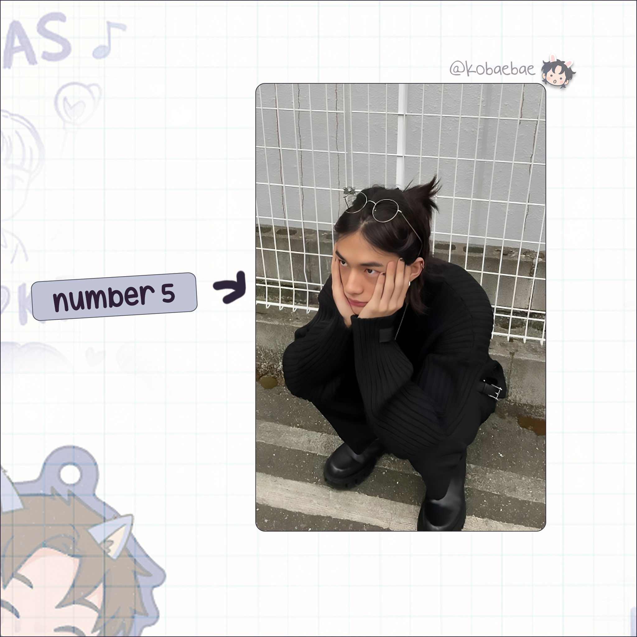 Skz - Hyune Handmade photocards kpop inspired - Bias set 5