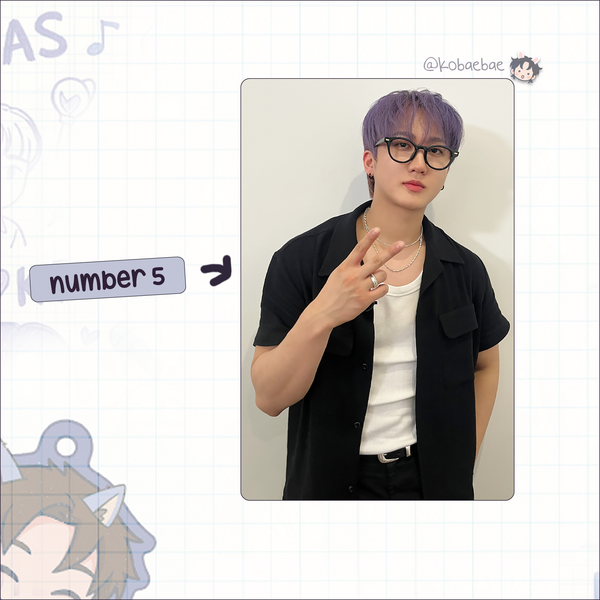 Skz (Stray Kids) - Bin handmade photocards kpop inspired - Set 6