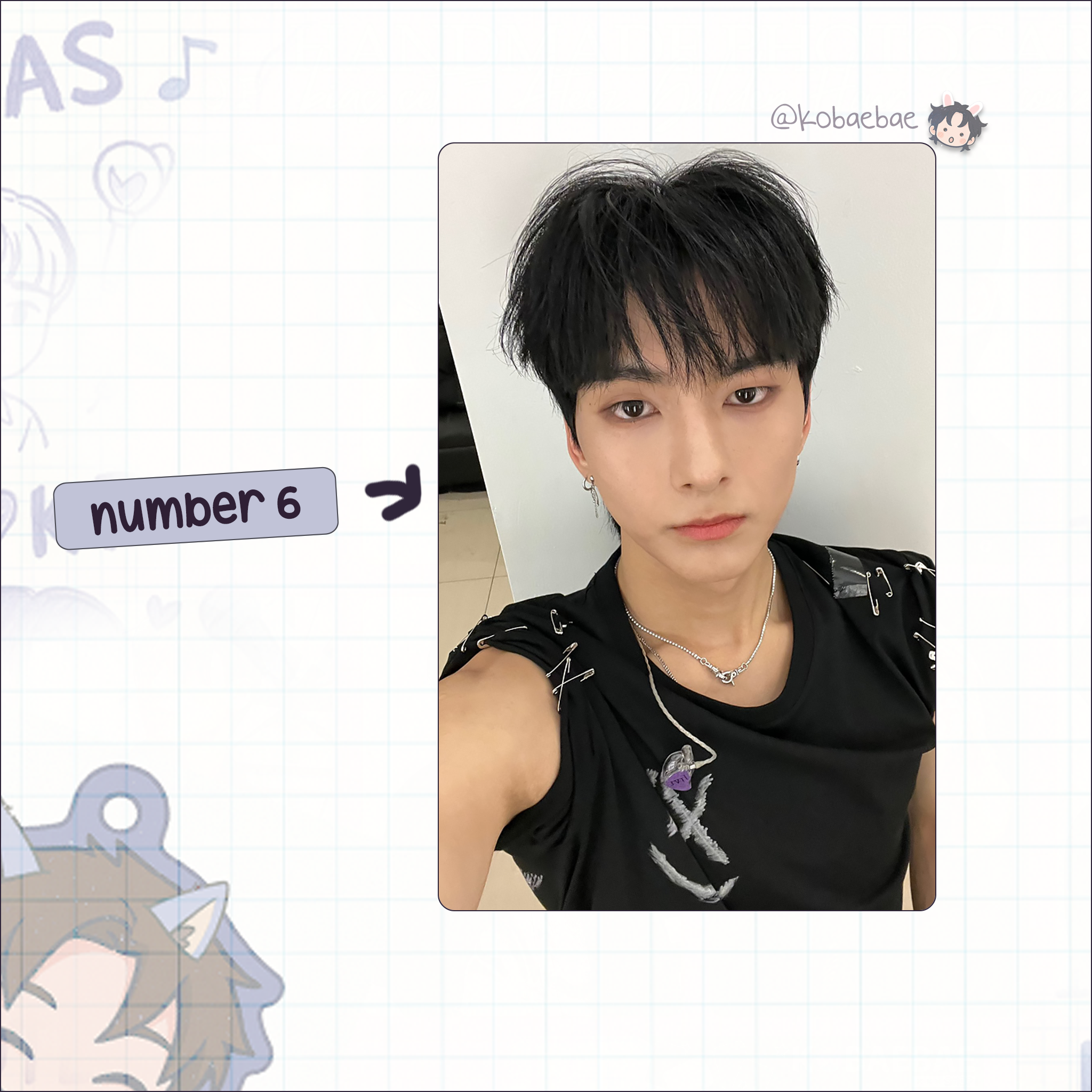 XHR (Xdinary Heroes) - Ode Handmade photocards kpop inspired - Bias set 3