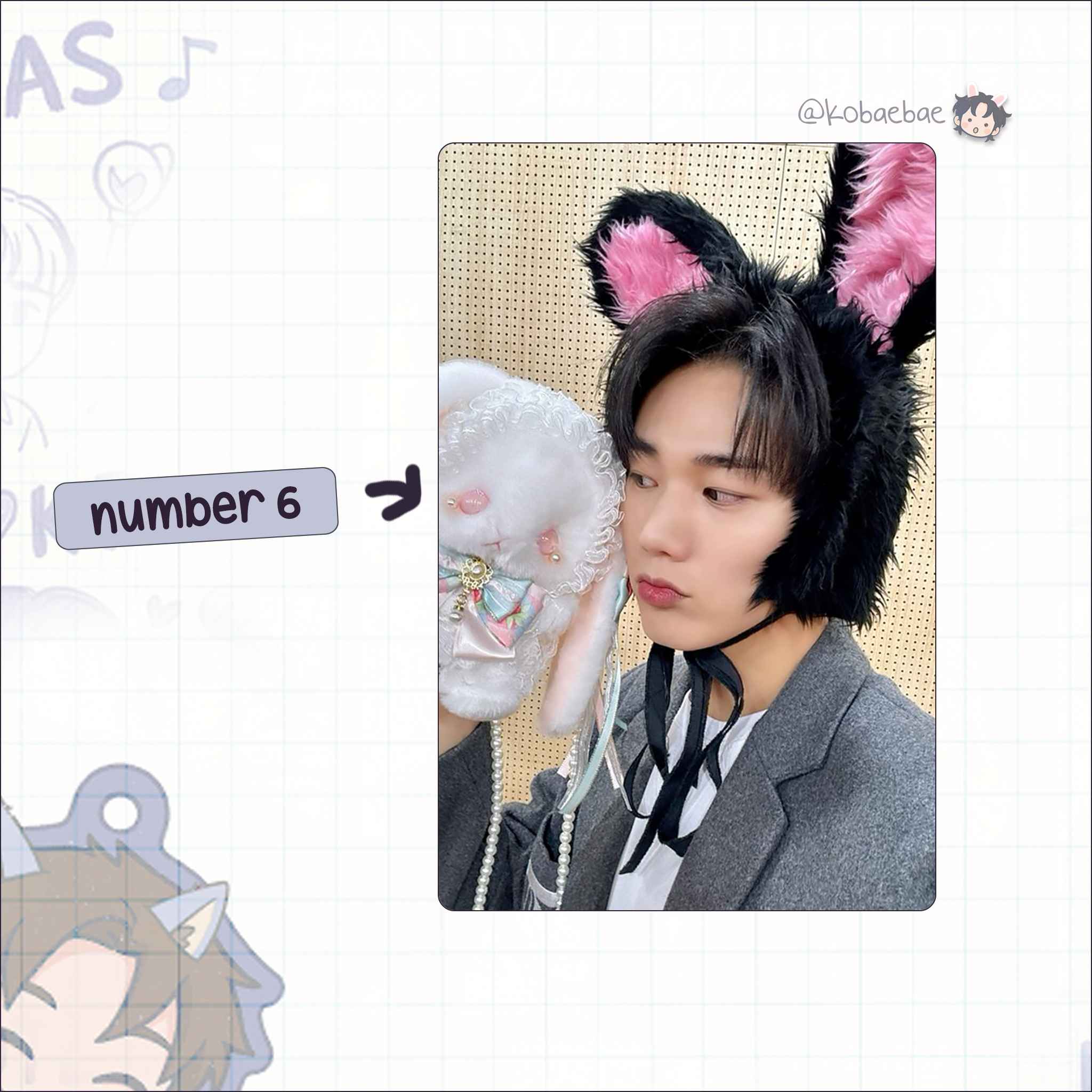 P1H - Tak handmade photocards kpop inspired - Set 2