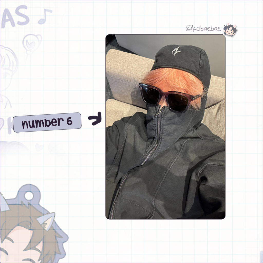 Zb1 - Taerae handmade photocards kpop inspired - Set 3