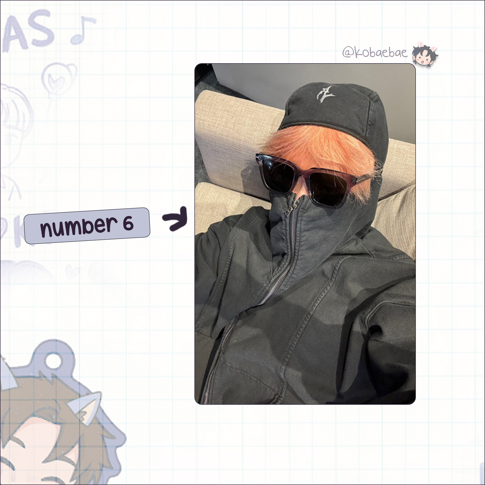 Zb1 - Taerae handmade photocards kpop inspired - Set 3