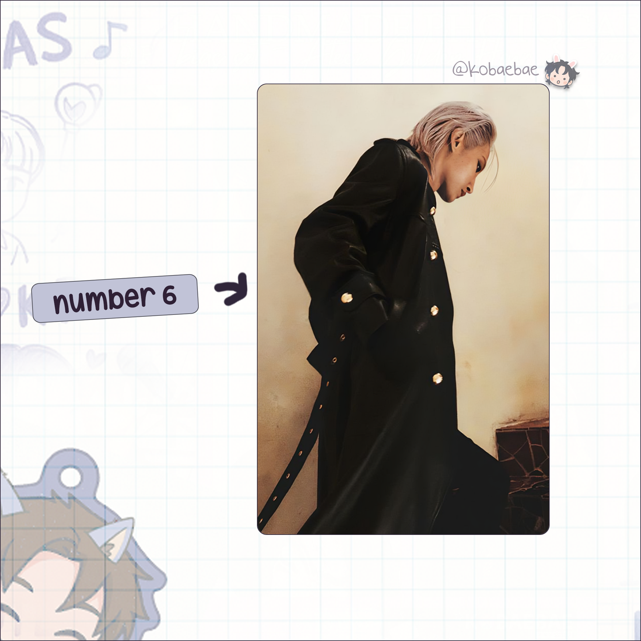 Atz - Hwa Esq.  Handmade photocards kpop inspired - Bias set