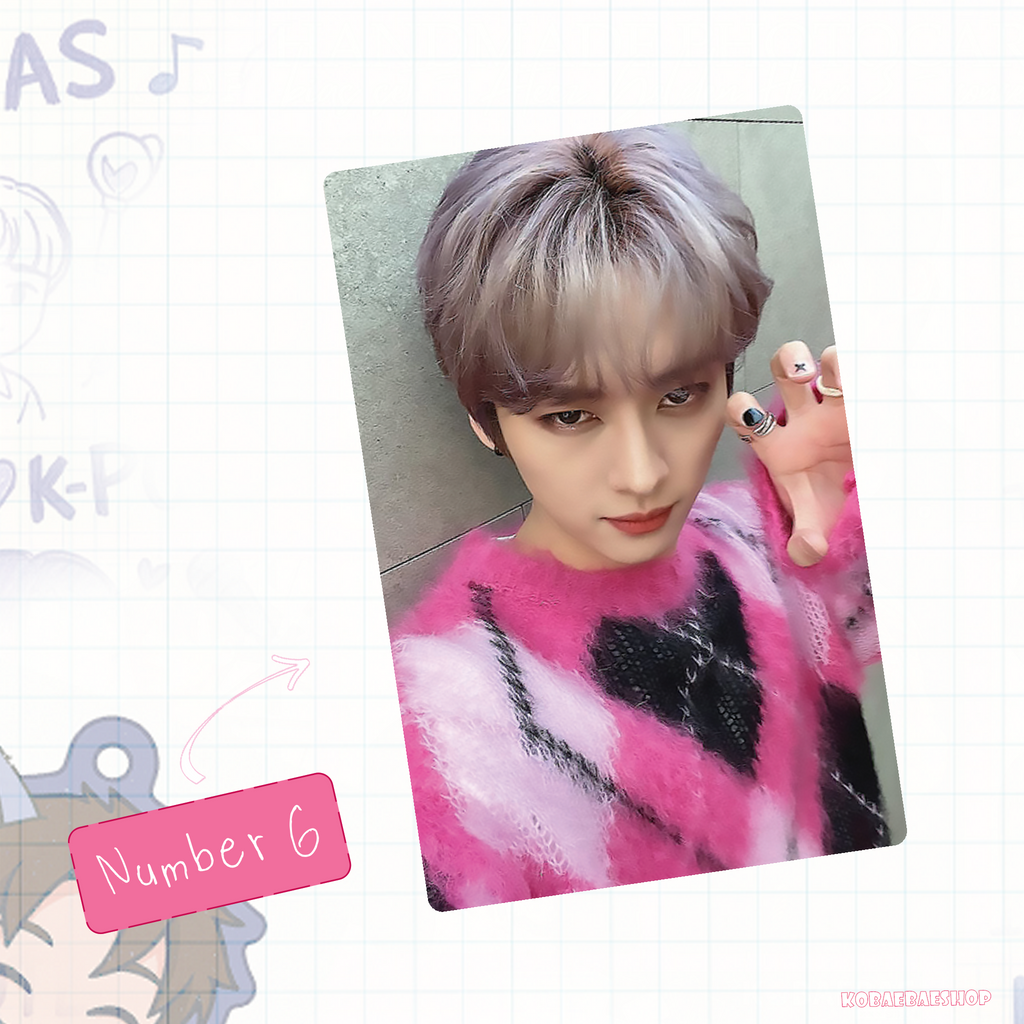 Skz - Lino Handmade photocards kpop inspired - Bias set 4