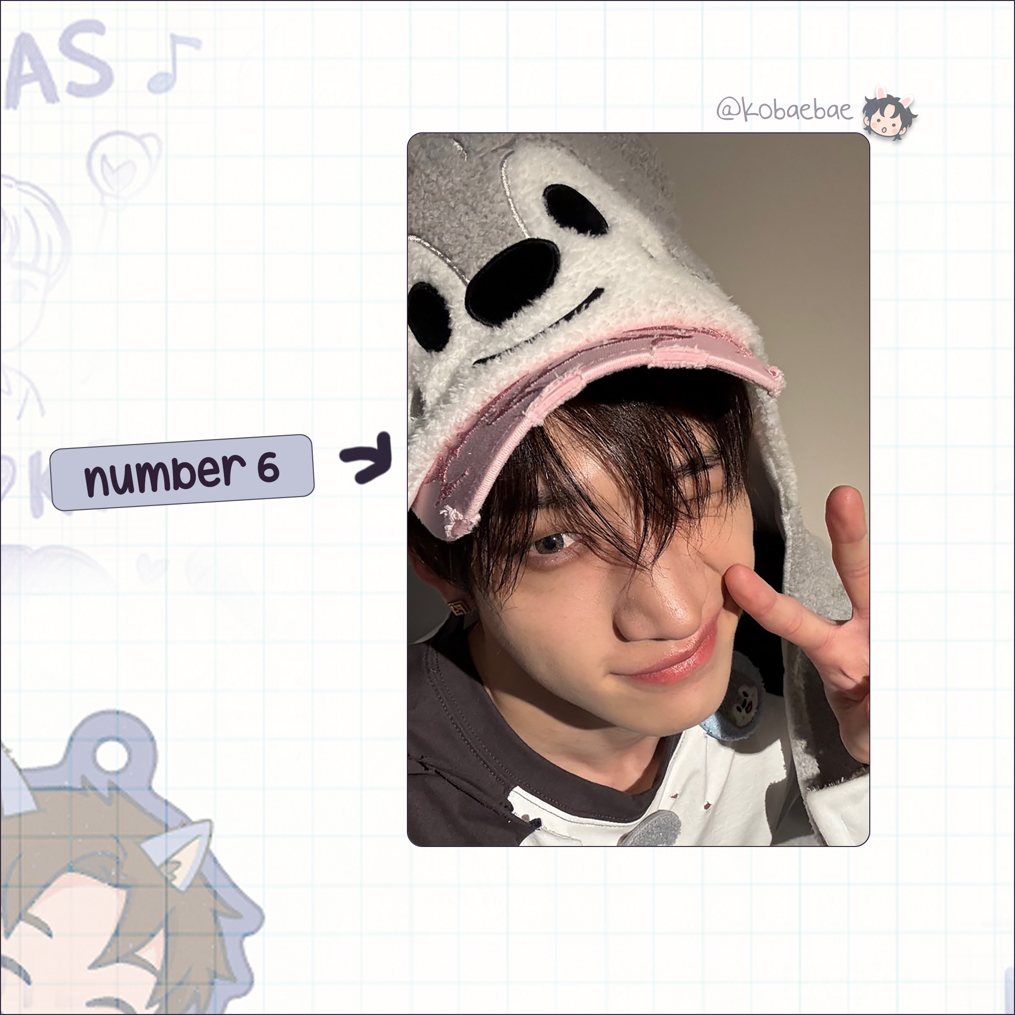 Skz (Stray Kids) - Bang Chan handmade photocards kpop inspired - Set 9