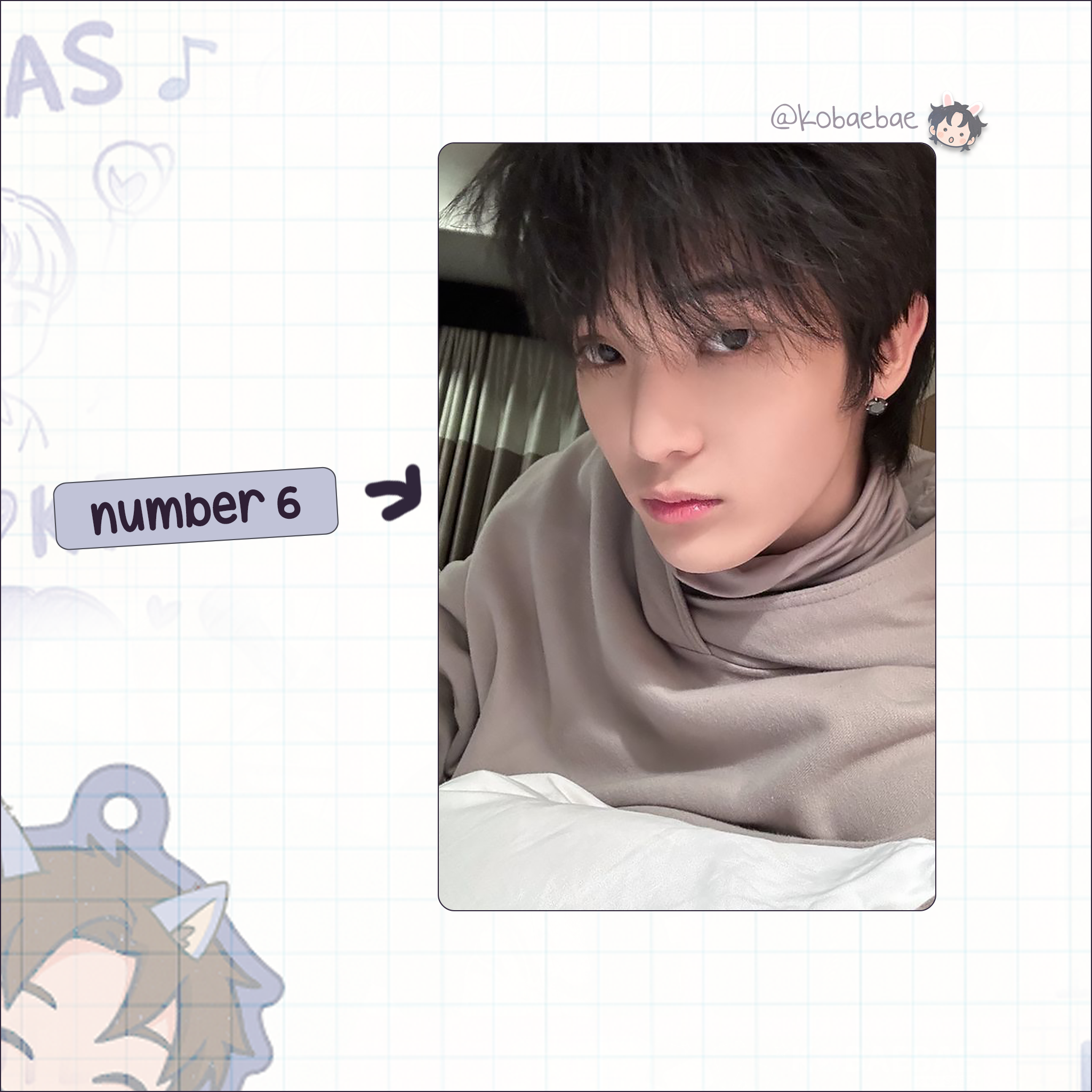 Xkrs - Sumin handmade photocards kpop inspired - Set 1