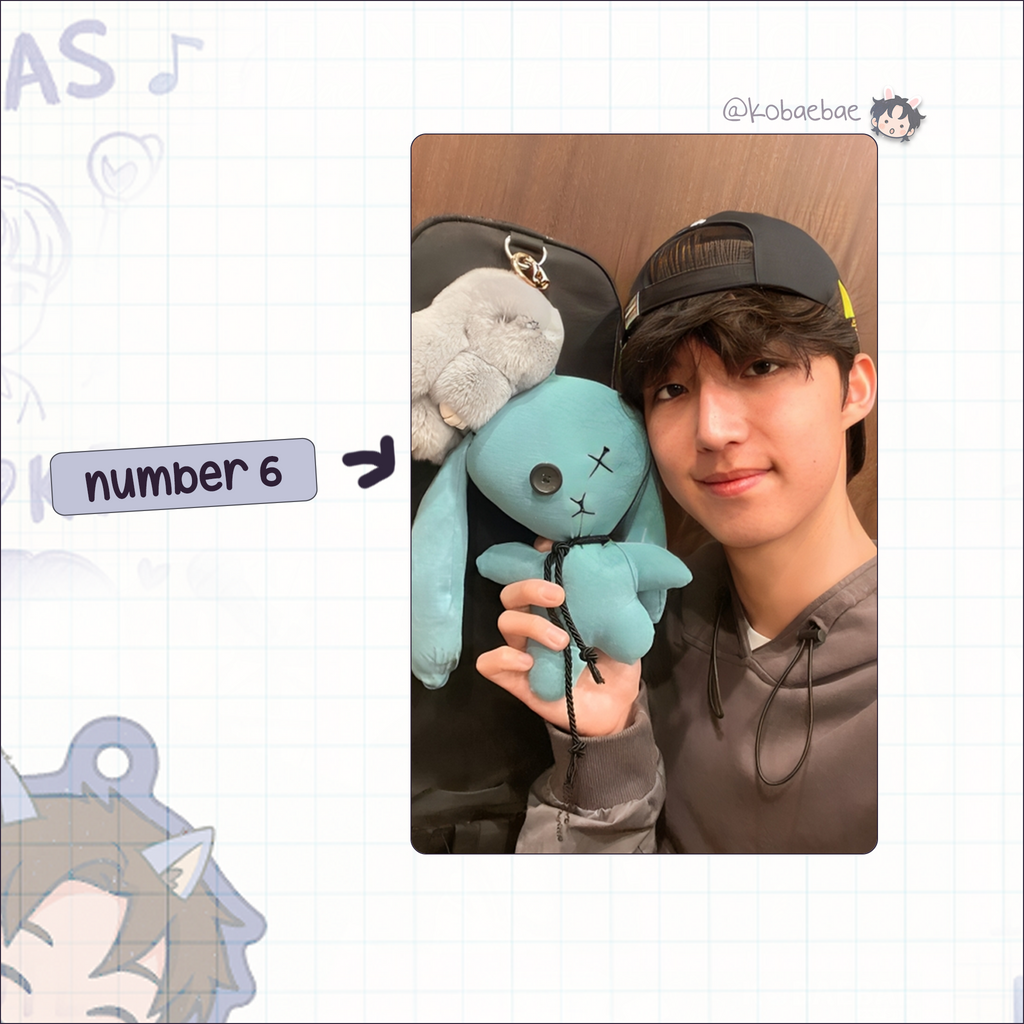 XHR - Junhan Handmade photocards kpop inspired - Bias set 2