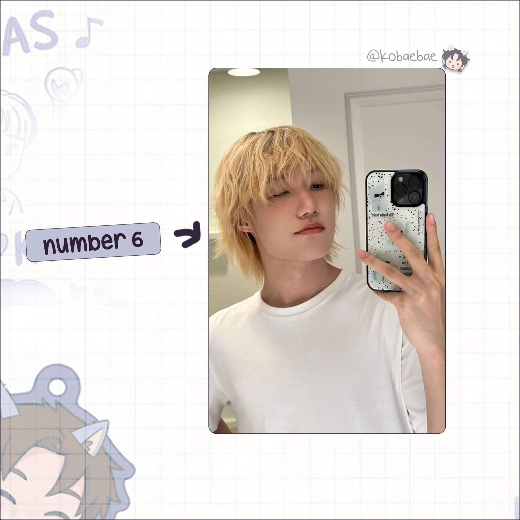P1harmony - Jongseob handmade photocards kpop inspired - Set 3