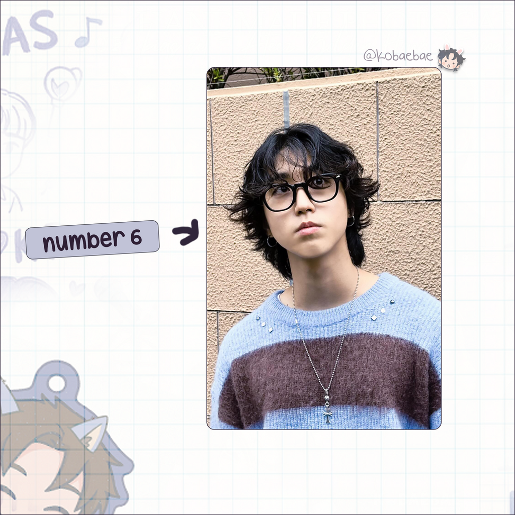 Skz (Stray Kids) - Han handmade photocards kpop inspired - Set 8