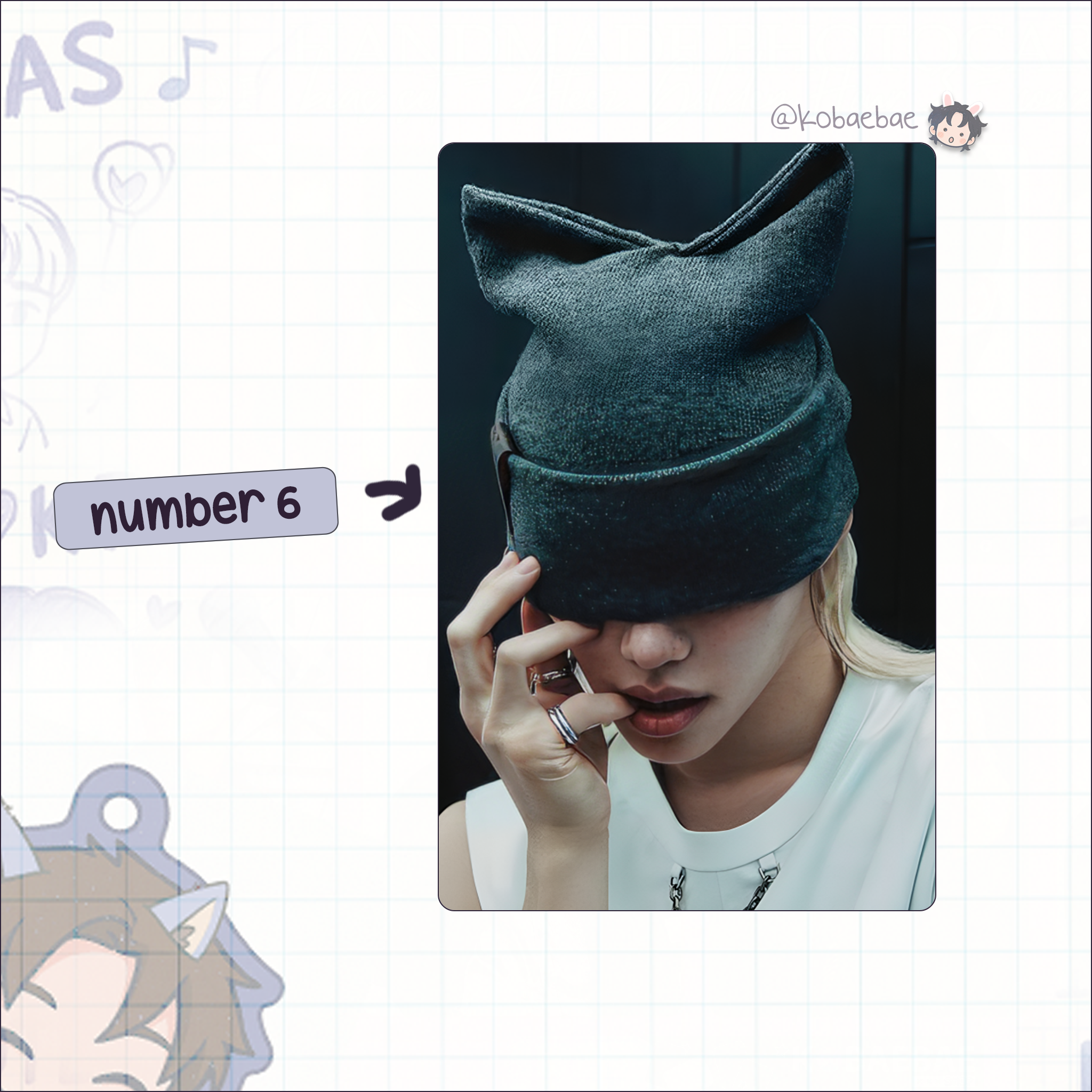 Stray Kids (Skz) -Lix Handmade photocards kpop inspired - El. Set 1