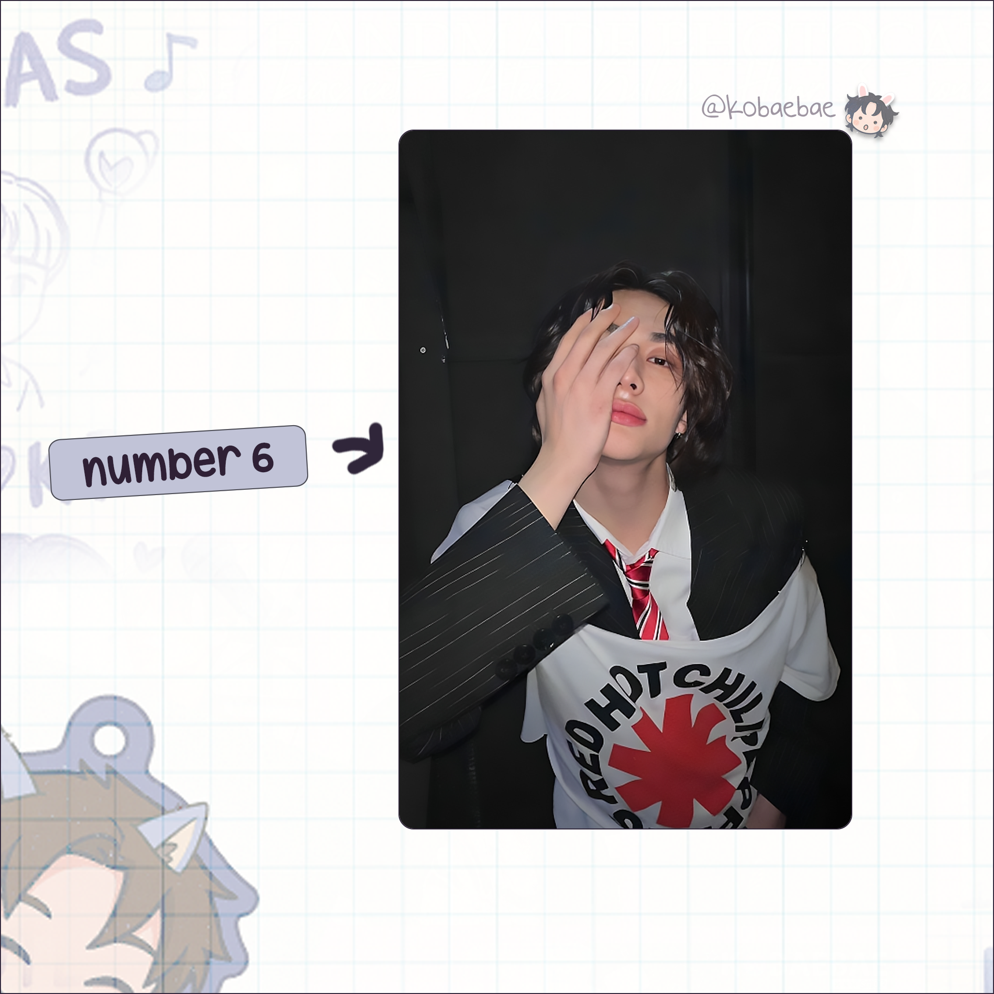 Stray Kids (Skz) - Hyune Handmade photocards kpop inspired - Bias set 7