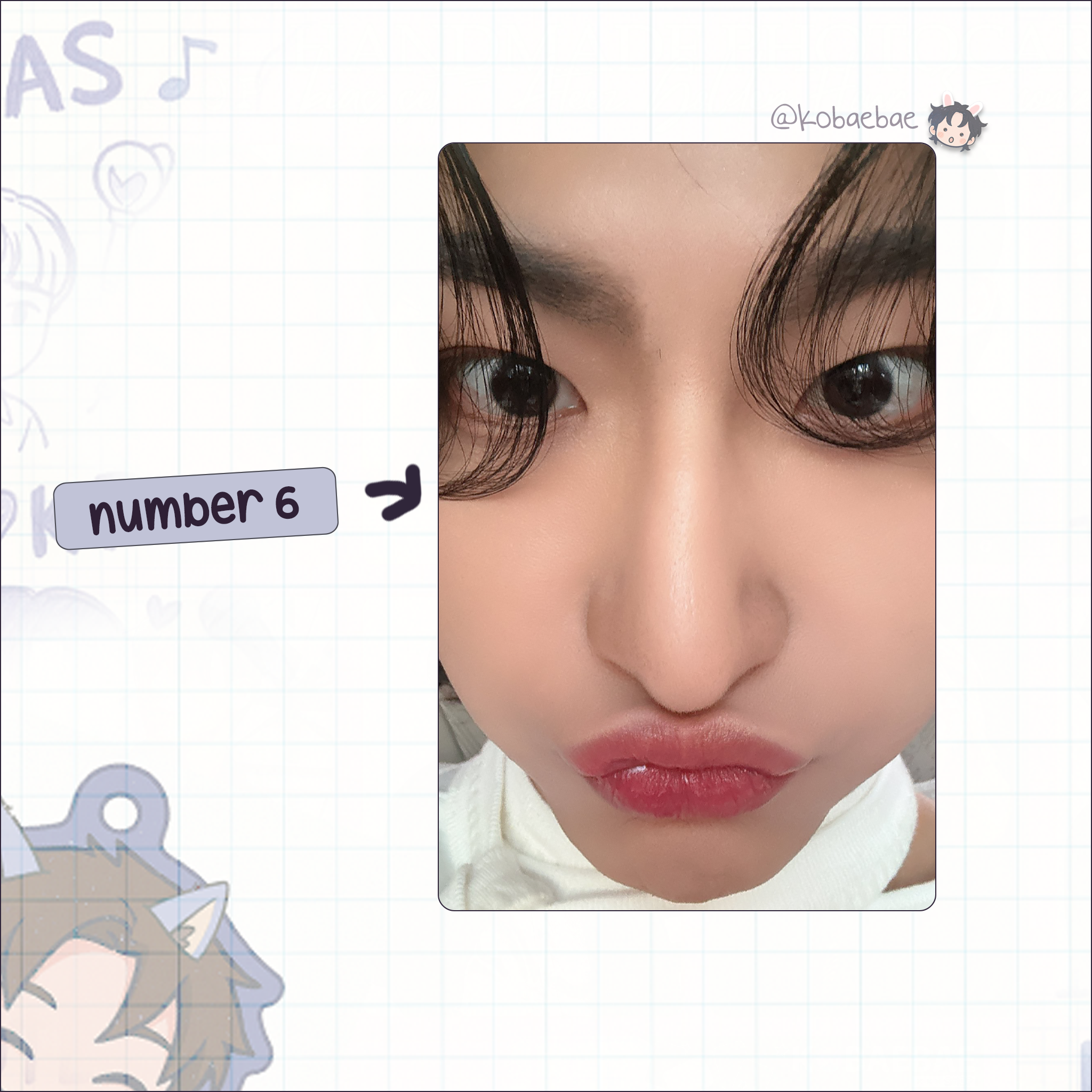 Atz - Hwa handmade photocards kpop inspired - Set 4