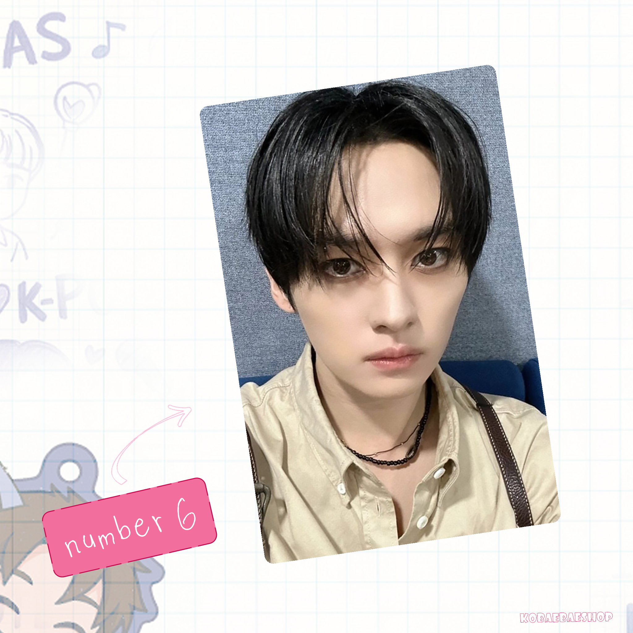 Skz - Minho handmade photocards kpop inspired - Set 3