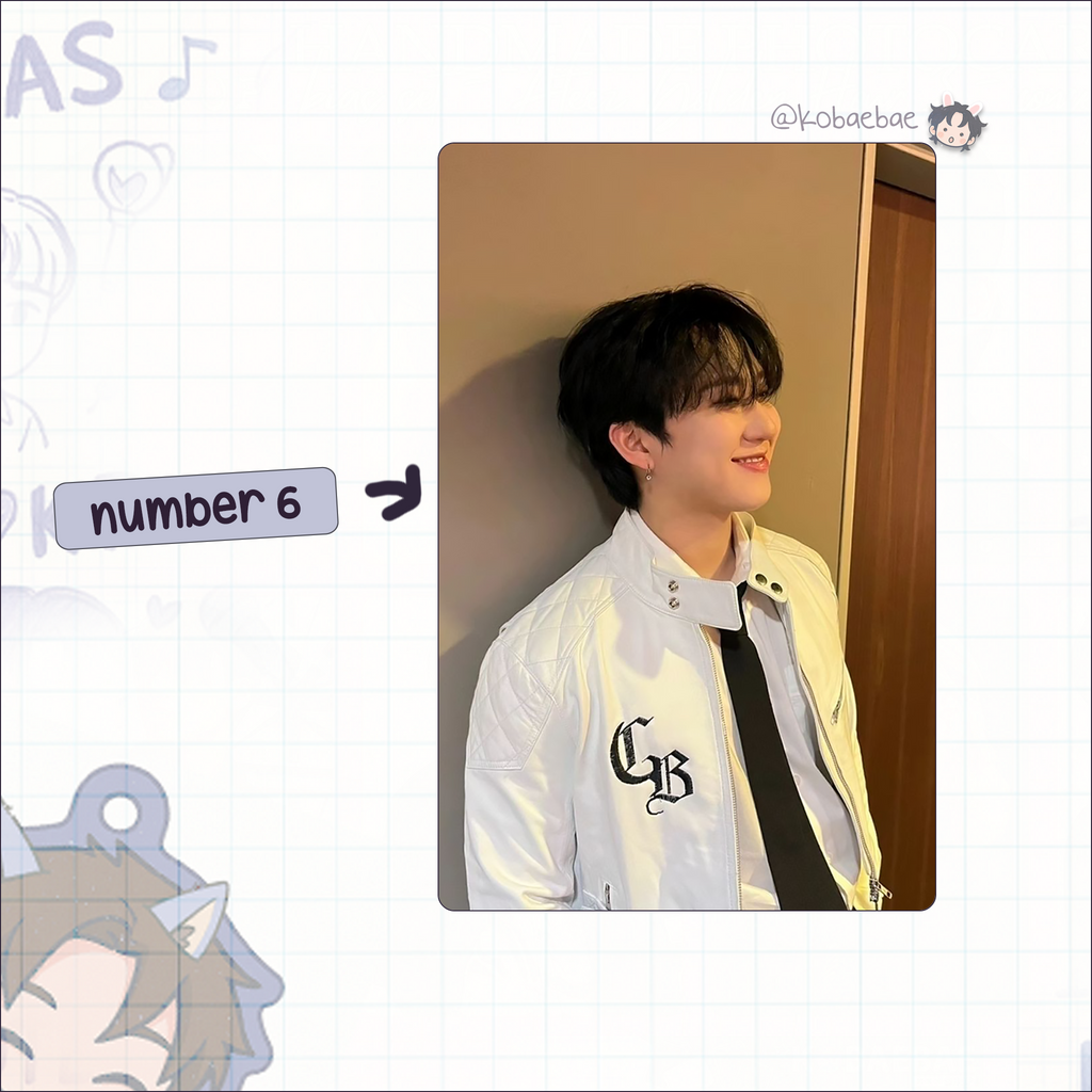 Skz (Stray Kids) - Changbin handmade photocards kpop inspired - Set 8