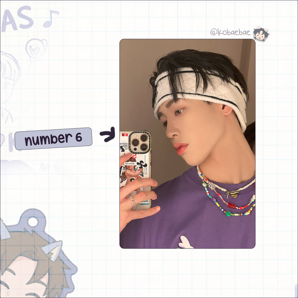 Xikers - Hunter handmade photocards kpop inspired - Set 2