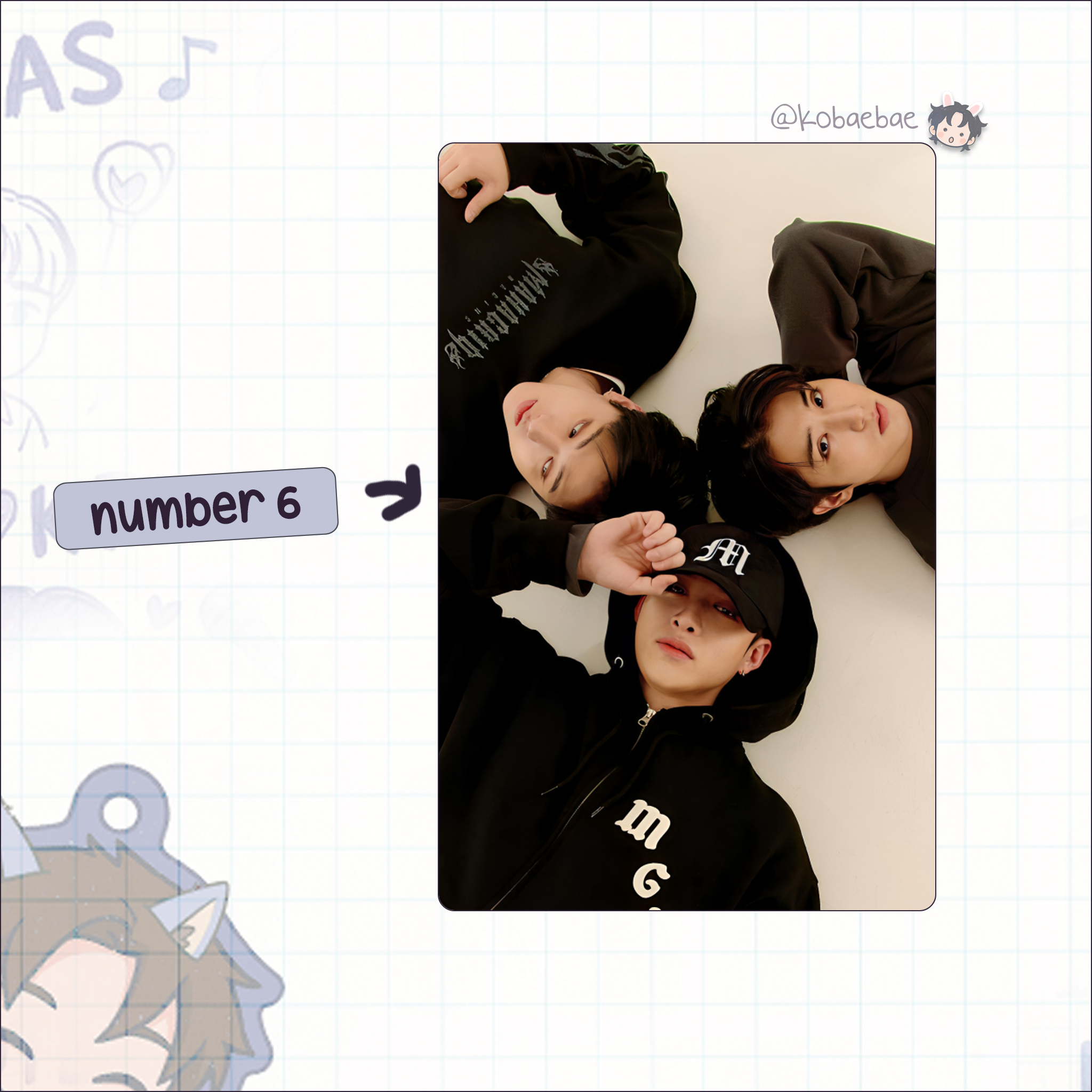 Stray Kids (Skz) - Ot8 Unit Handmade photocards kpop inspired - Bias set 1