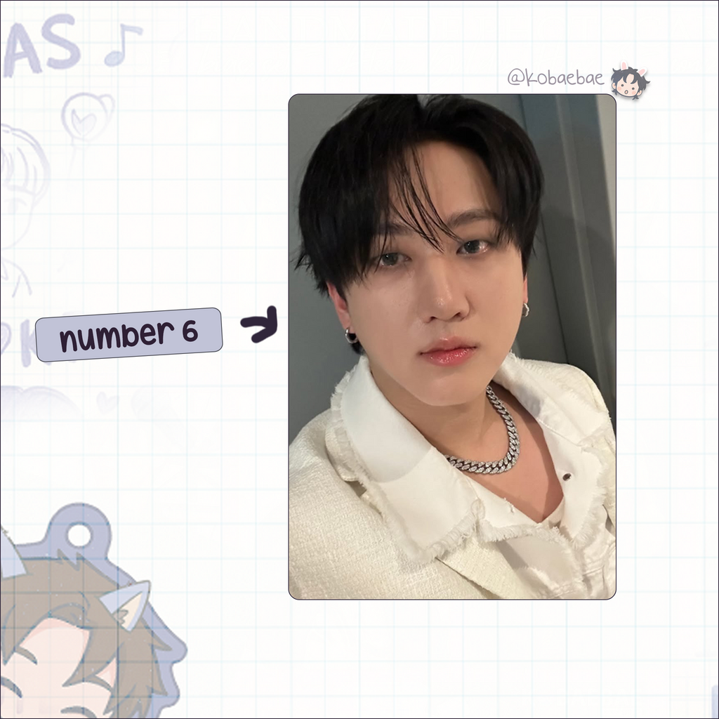Skz (Stray Kids) - Changbin handmade photocards kpop inspired - Set 10