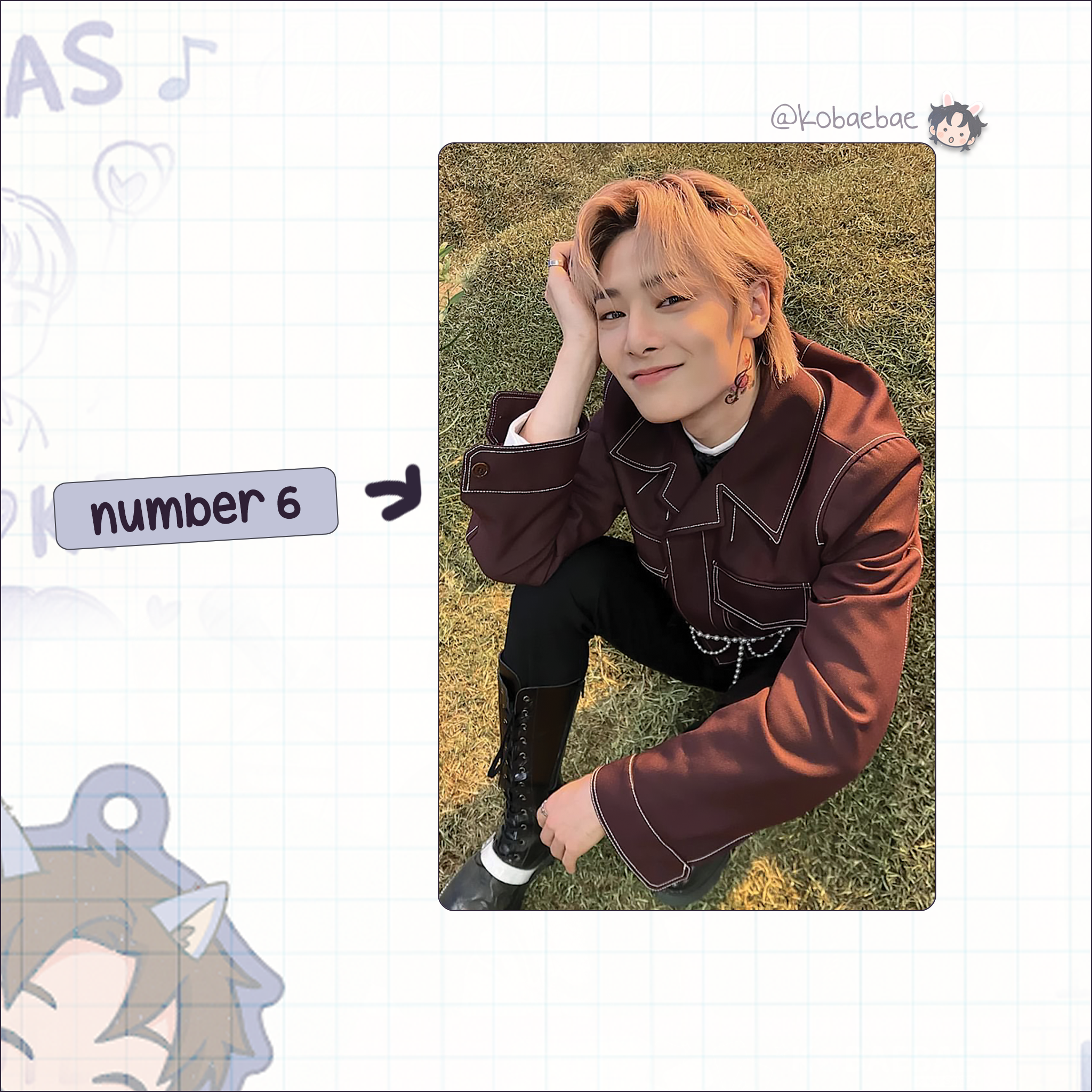 Skz - In Handmade photocards kpop inspired - Bias set 5
