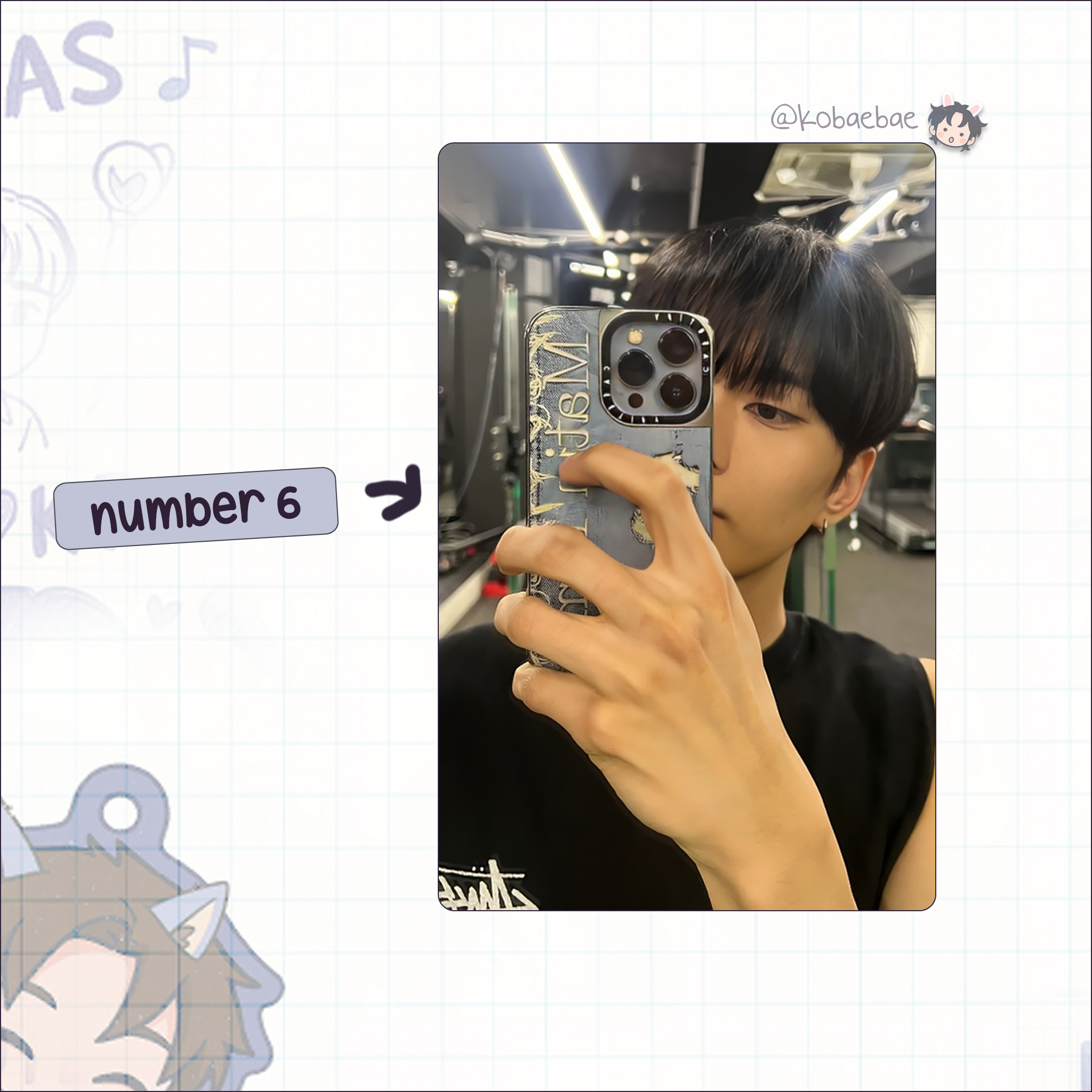 XHR - Ode Handmade photocards kpop inspired - Bias set 2