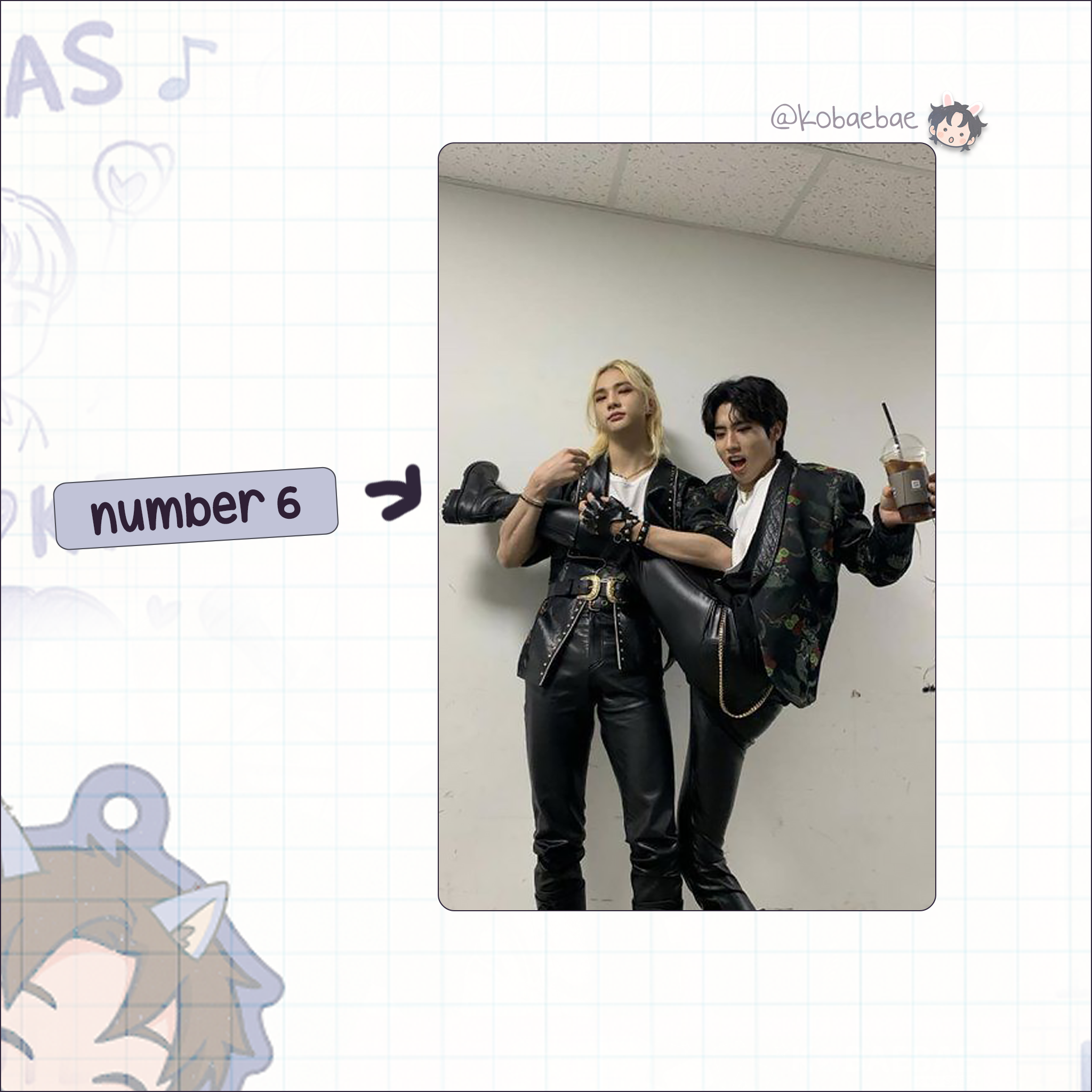 Stray Kids (Skz) - Ot8 Unit Handmade photocards kpop inspired - Bias set 4