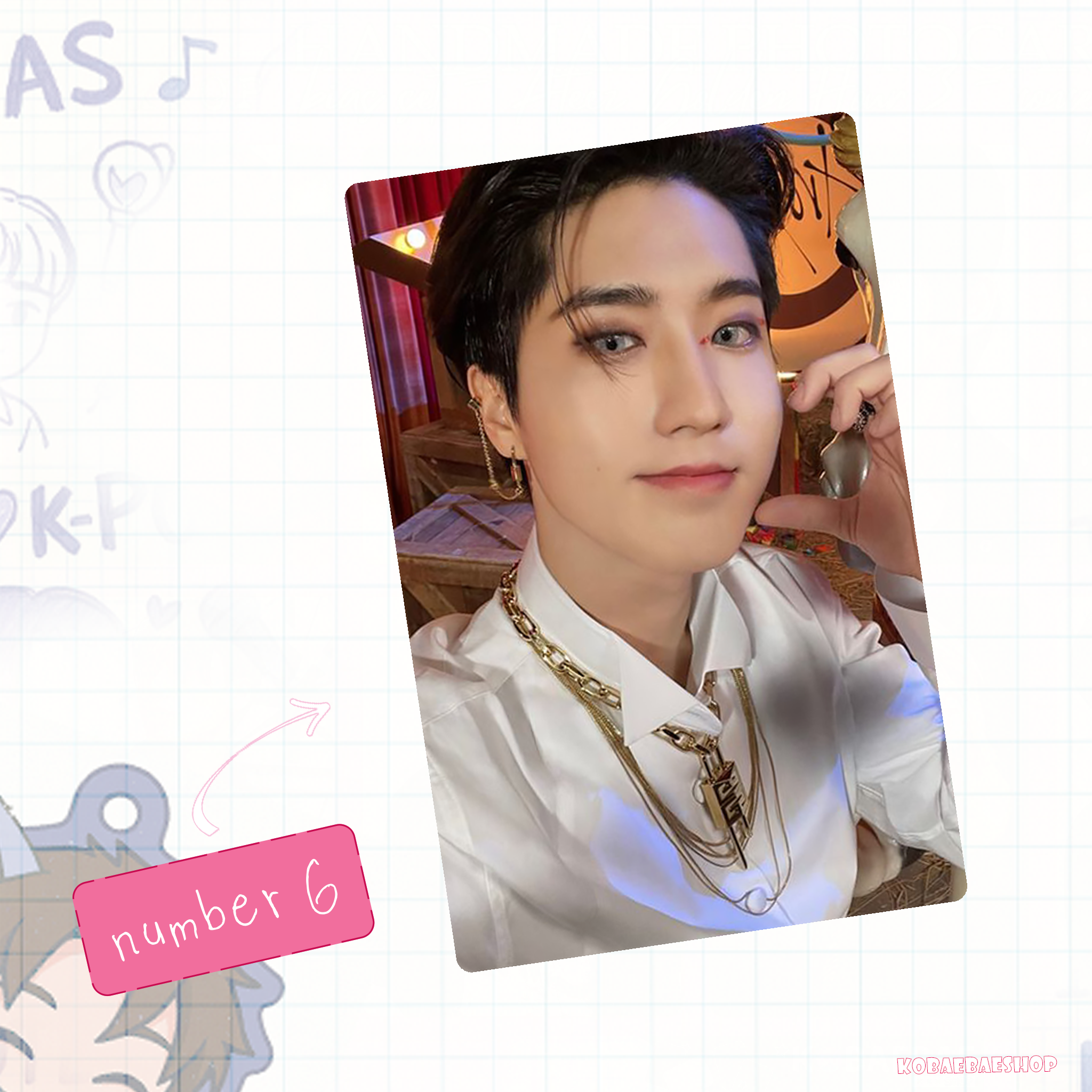 Skz - Han handmade photocards kpop inspired - Set 3