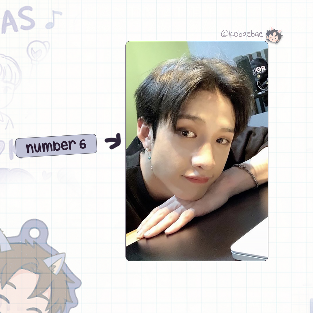 Skz - Channie handmade photocards kpop inspired - Set 3