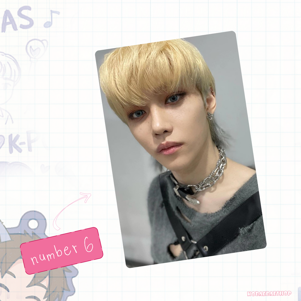 Skz - Lix handmade photocards kpop inspired - Set 3