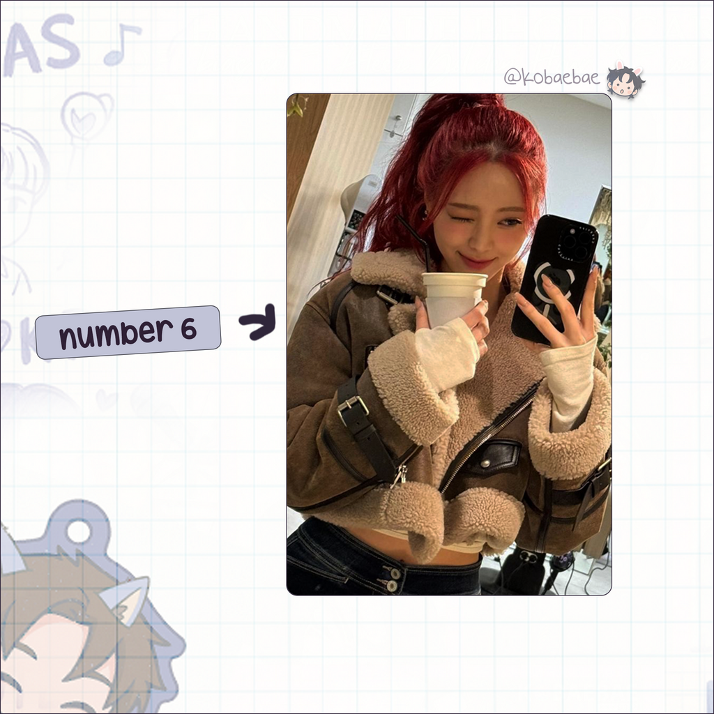 Itzy - Yuna handmade photocards kpop inspired - Set 3