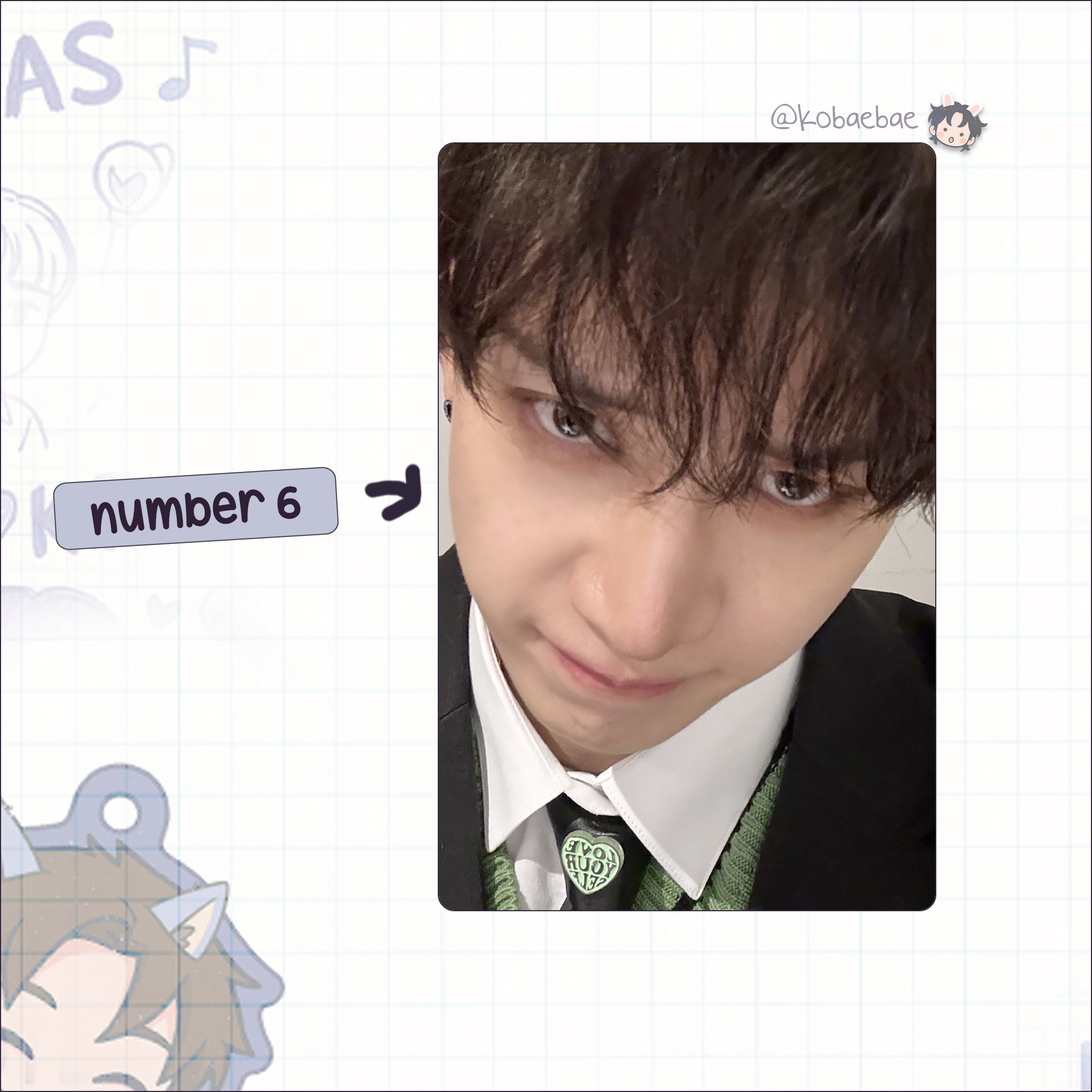 Skz (Stray Kids) - Chan handmade photocards kpop inspired - Set 8