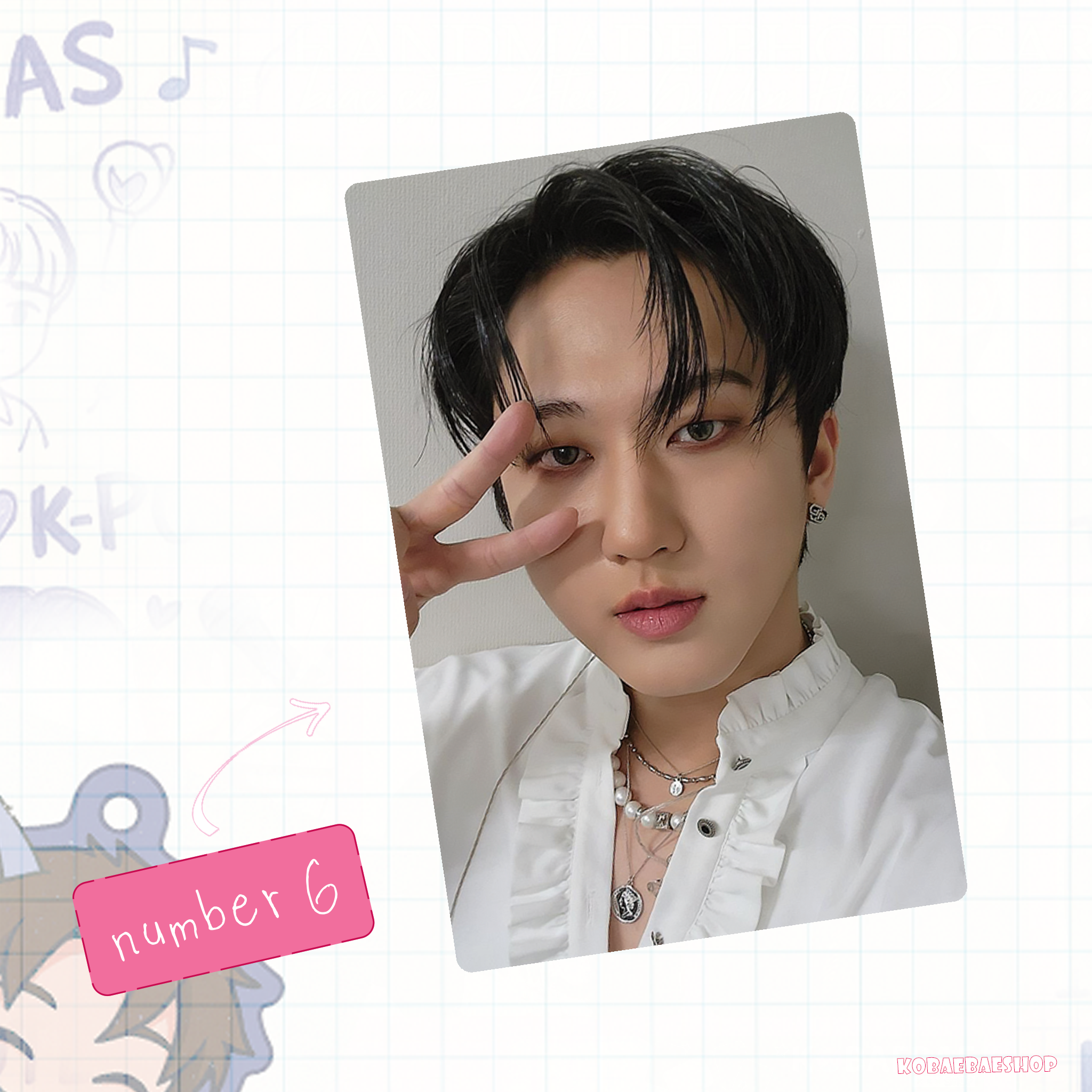 Skz - Bin handmade photocards kpop inspired - Set 3