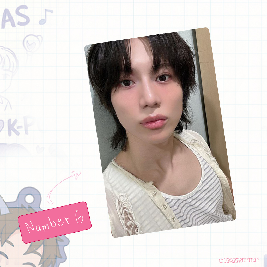 Taemin - Handmade photocards kpop inspired - Bias set 1