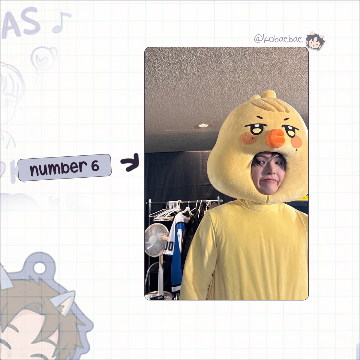 Ateez - Mingi handmade photocards kpop inspired - set 7