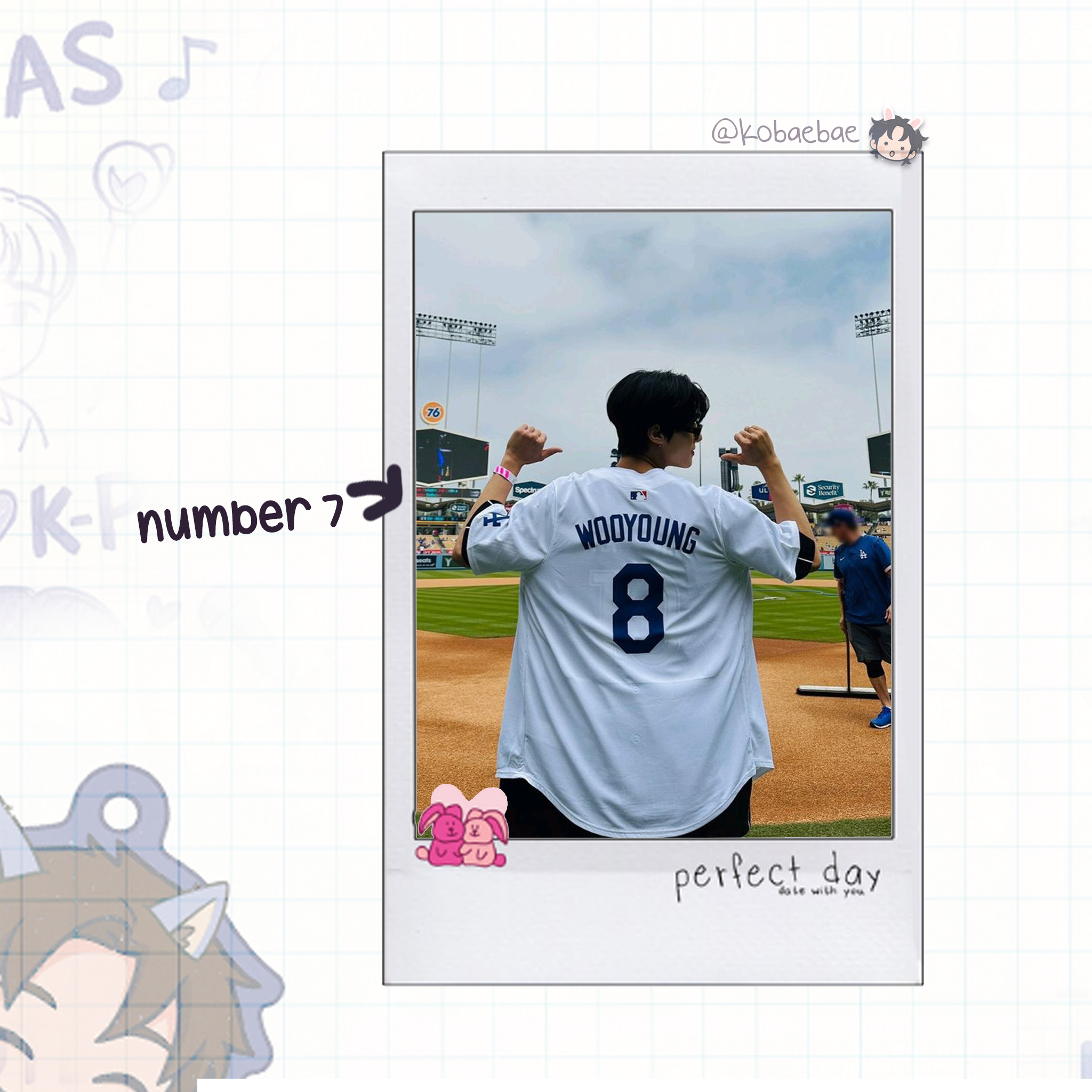 Atz - Date with My Bias - Woo Instant-Style Fanmade Photo Print