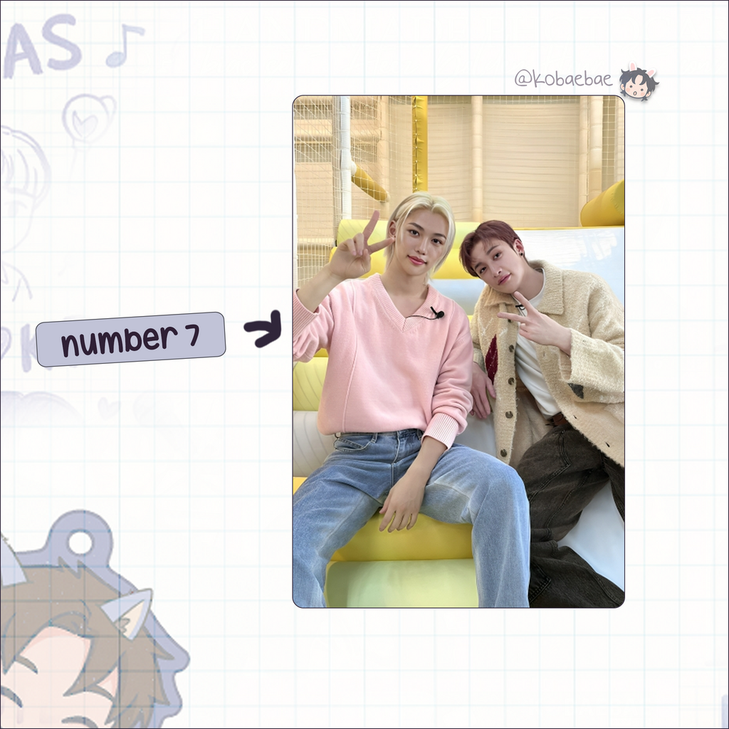 Stray Kids (Skz) - Ot8 Unit Handmade photocards kpop inspired - Bias set 3