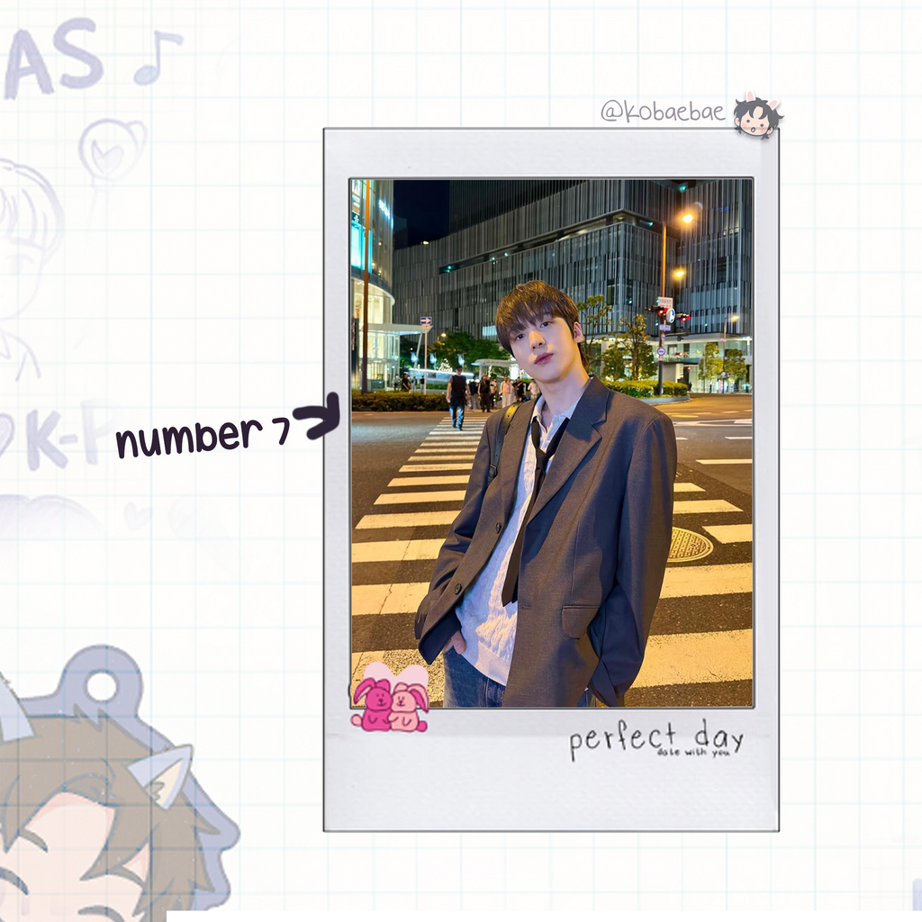 Atz - Date with My Bias - Yunho Instant-Style Fanmade Photo Print