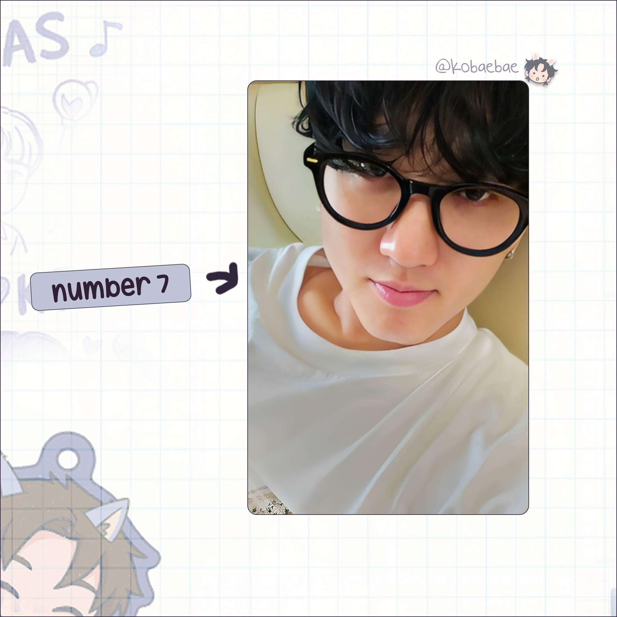 Stray Kids (Skz) - Bin Handmade photocards kpop inspired - Bias set 7