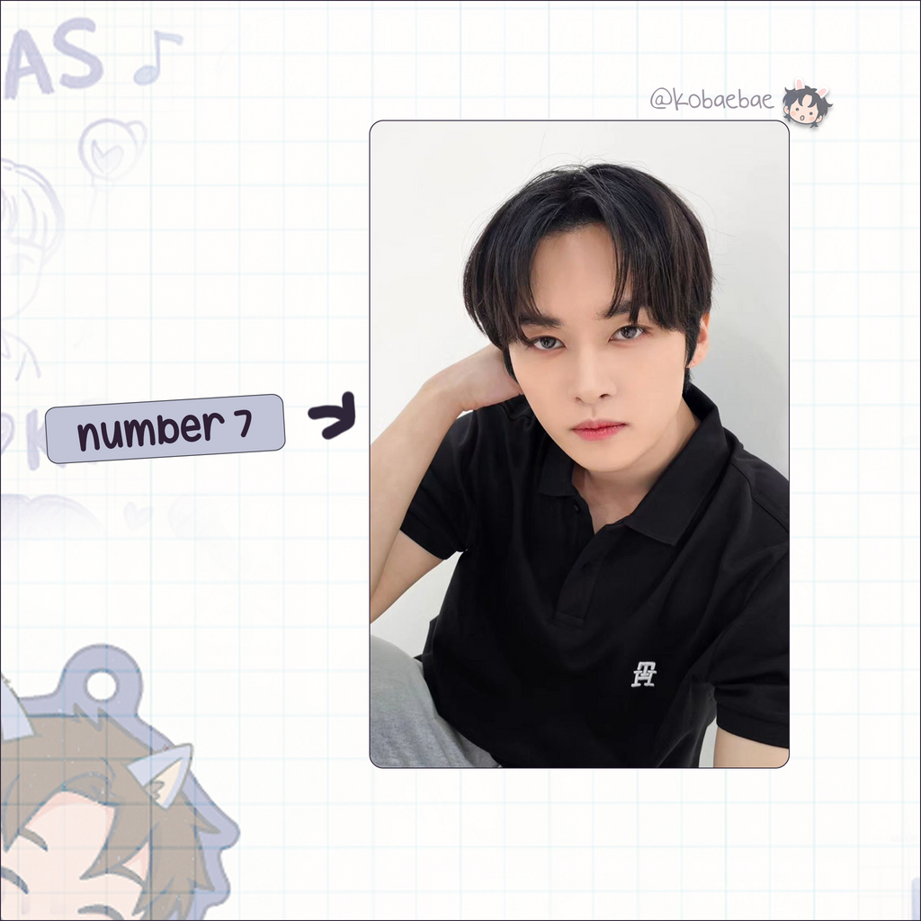 Skz (Stray Kids) - Lee Know handmade photocards kpop inspired - Set 9