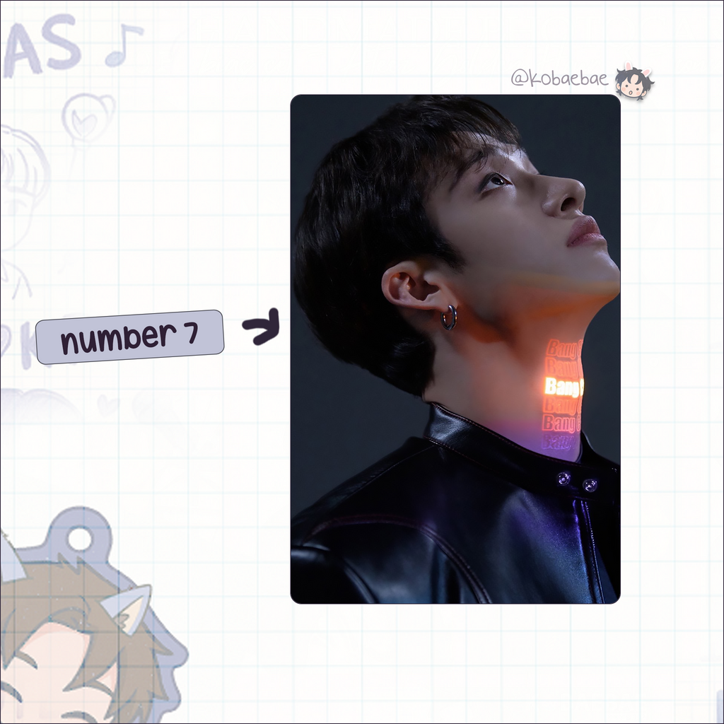Stray Kids (Skz) - Chan Handmade photocards kpop inspired - Bias set 7