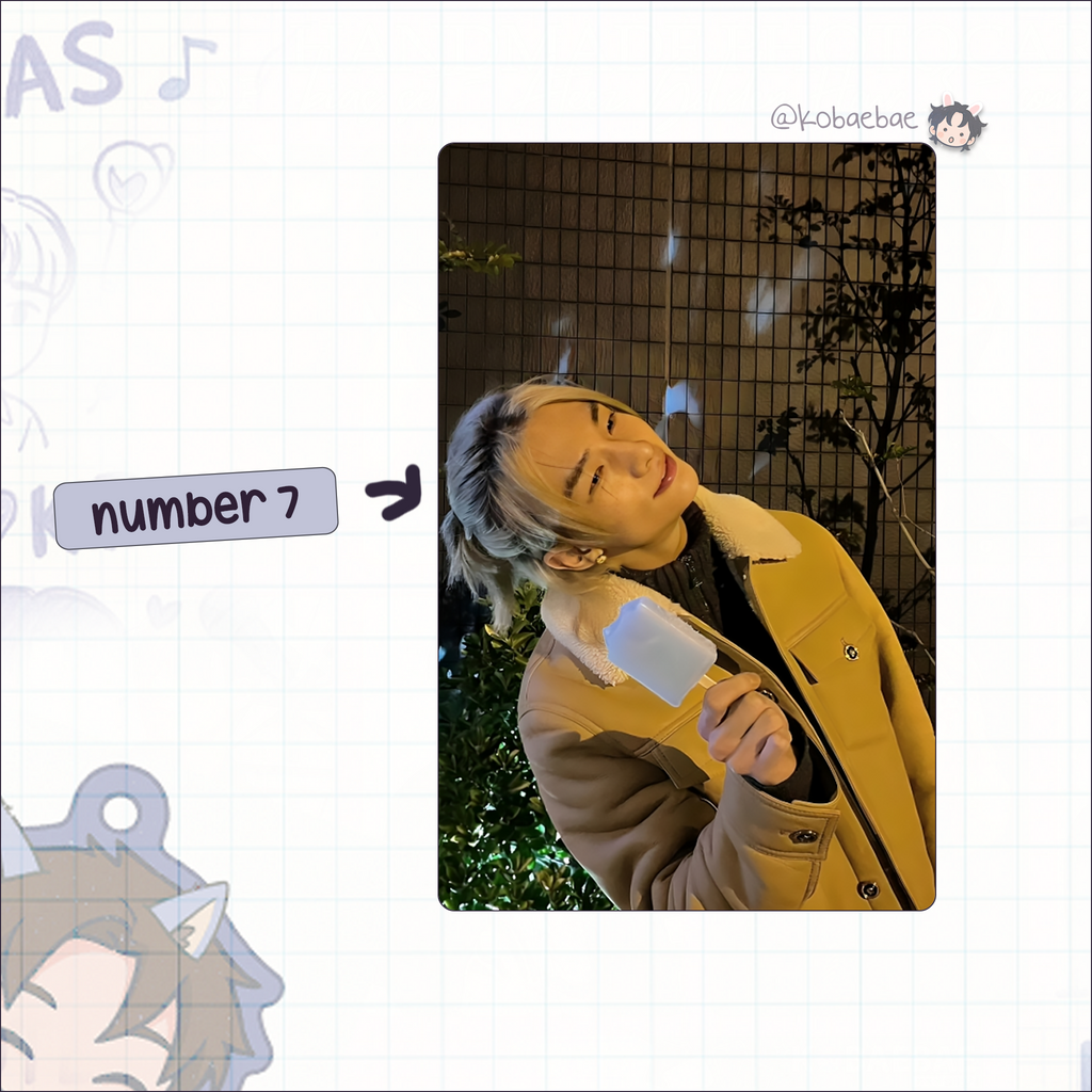 Stray Kids (Skz) - Hyune Handmade photocards kpop inspired - Bias set 7