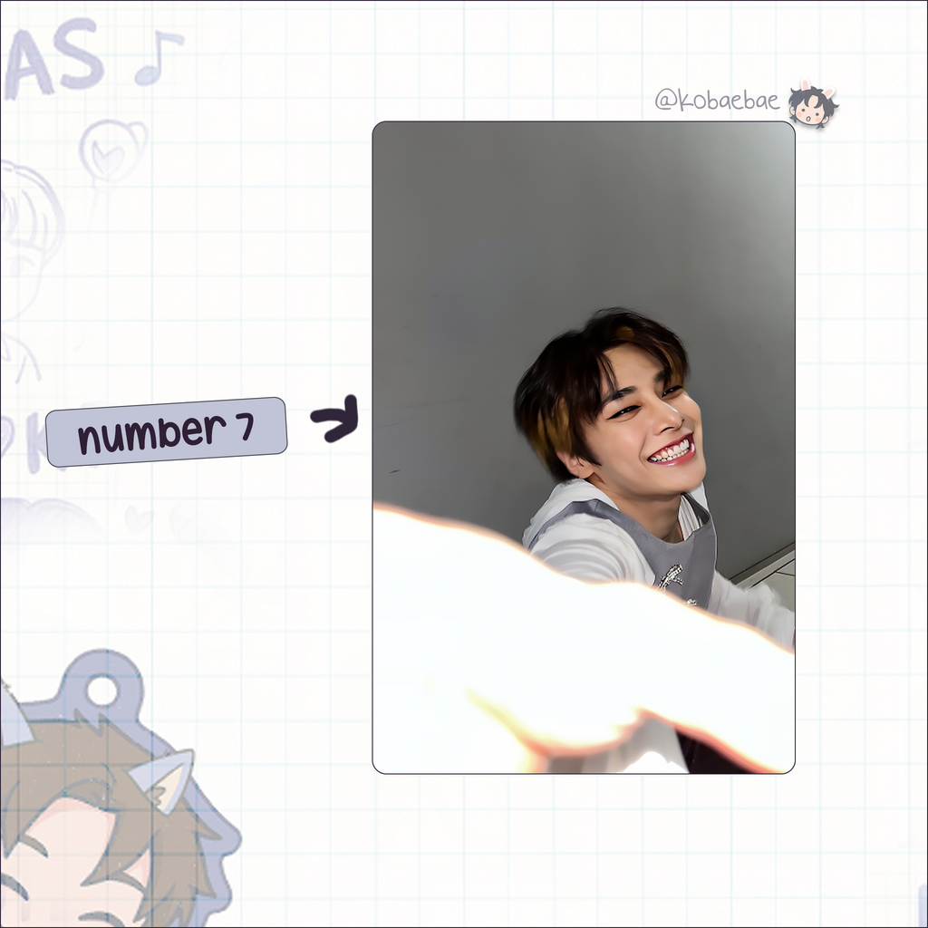 Stray Kids (Skz) - IN Handmade photocards kpop inspired - Bias set 8