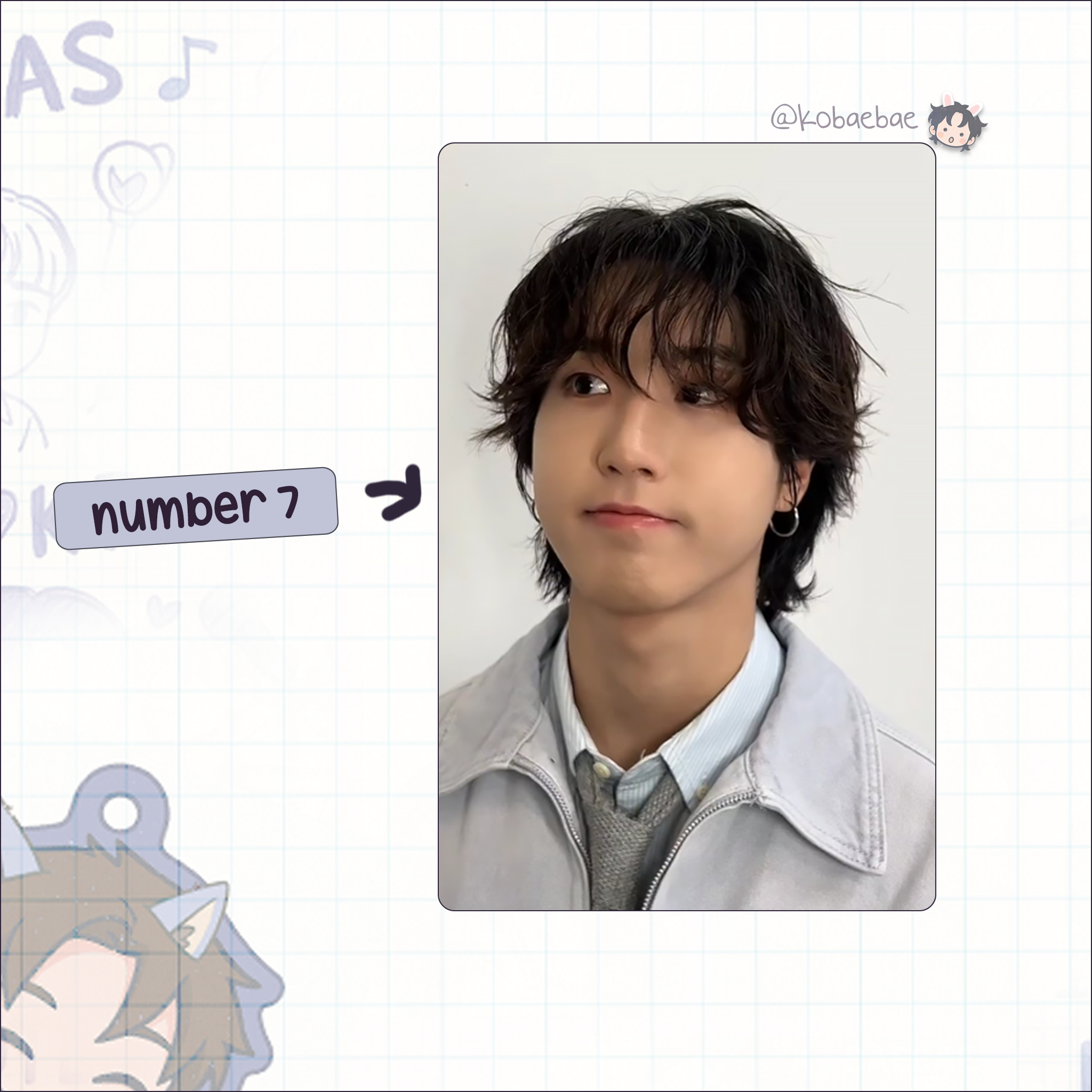 Skz (Stray Kids) - Han handmade photocards kpop inspired - Set 10